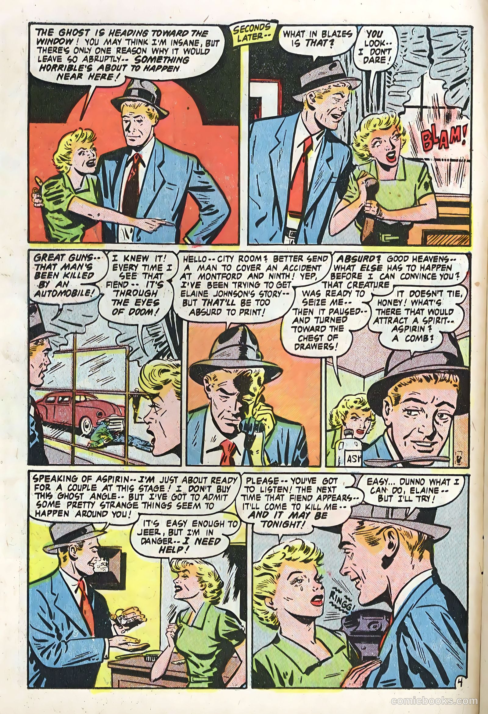Adventures into the Unknown #37 (1952) — page 14 of 36