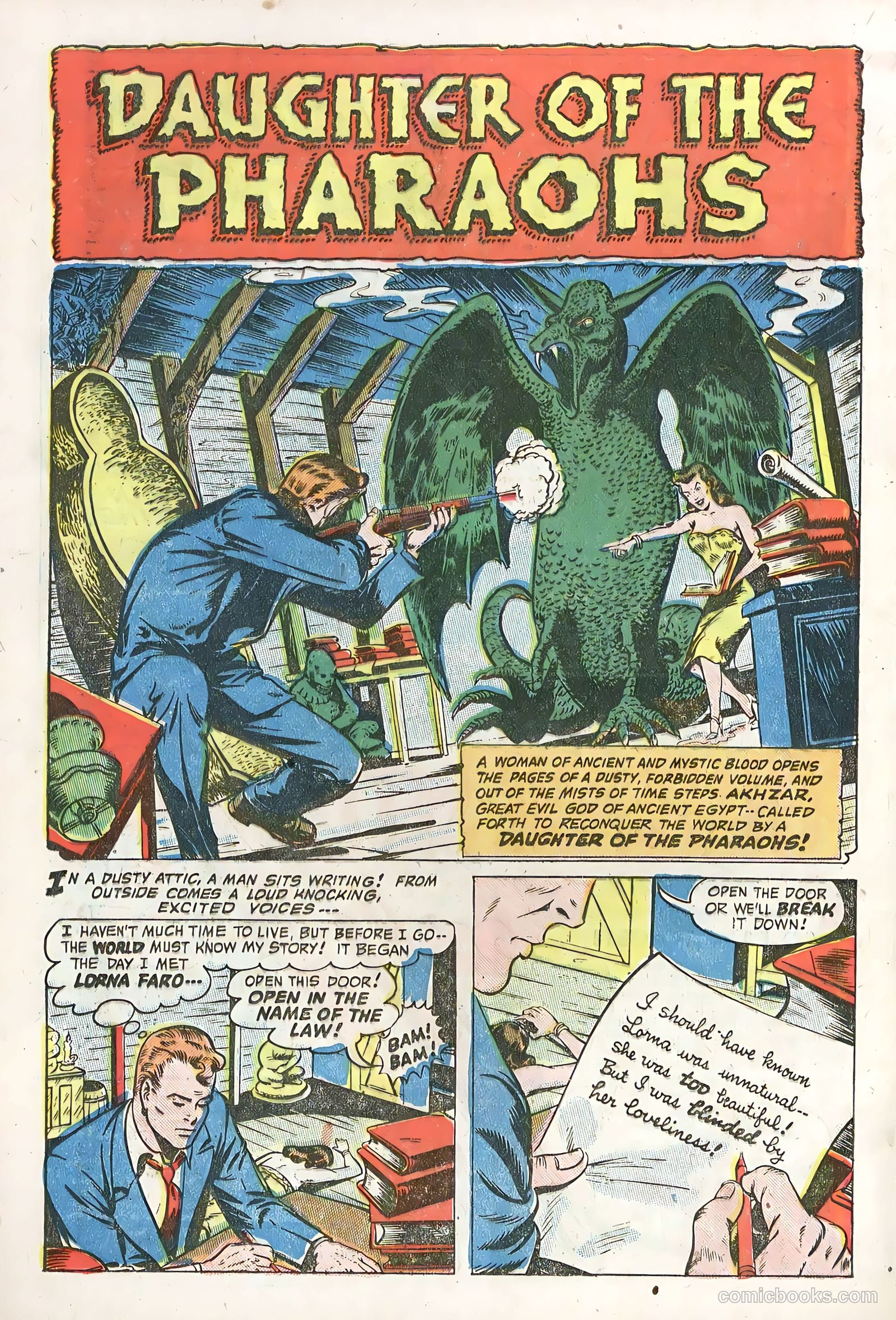 Adventures into the Unknown #37 (1952) — page 20 of 36