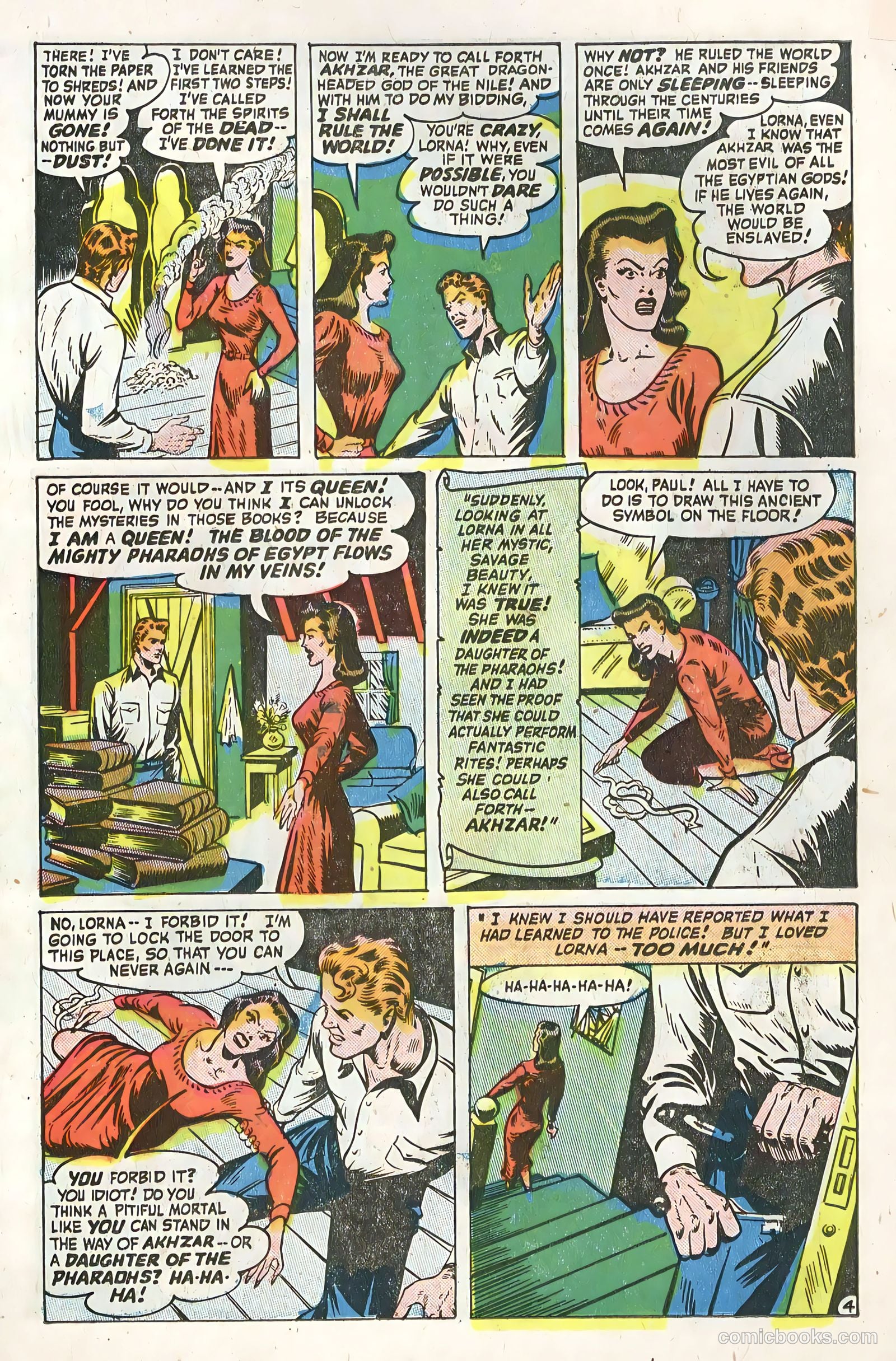 Adventures into the Unknown #37 (1952) — page 23 of 36