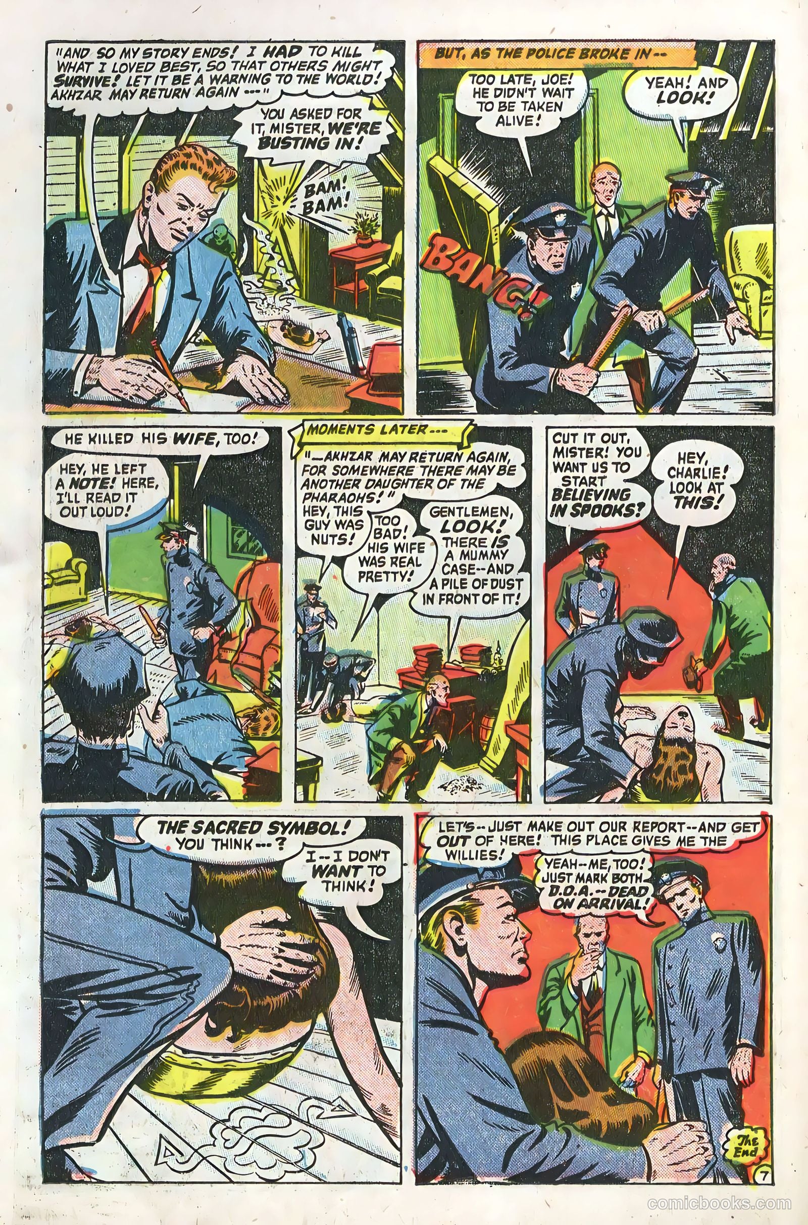Adventures into the Unknown #37 (1952) — page 26 of 36