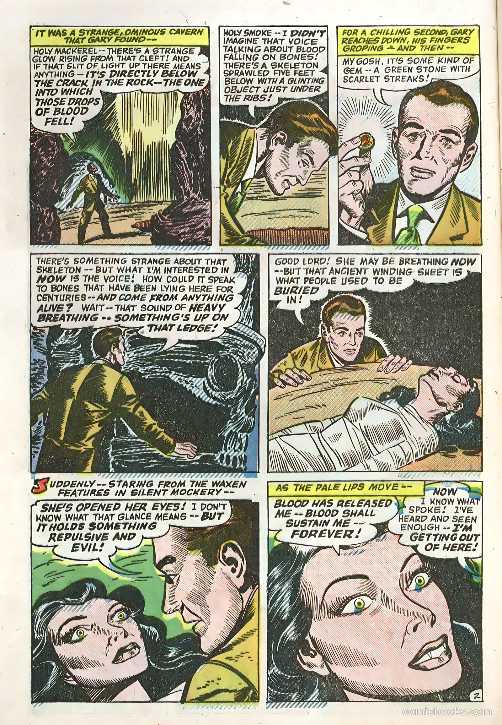 Adventures into the Unknown #37 (1952) — page 28 of 36