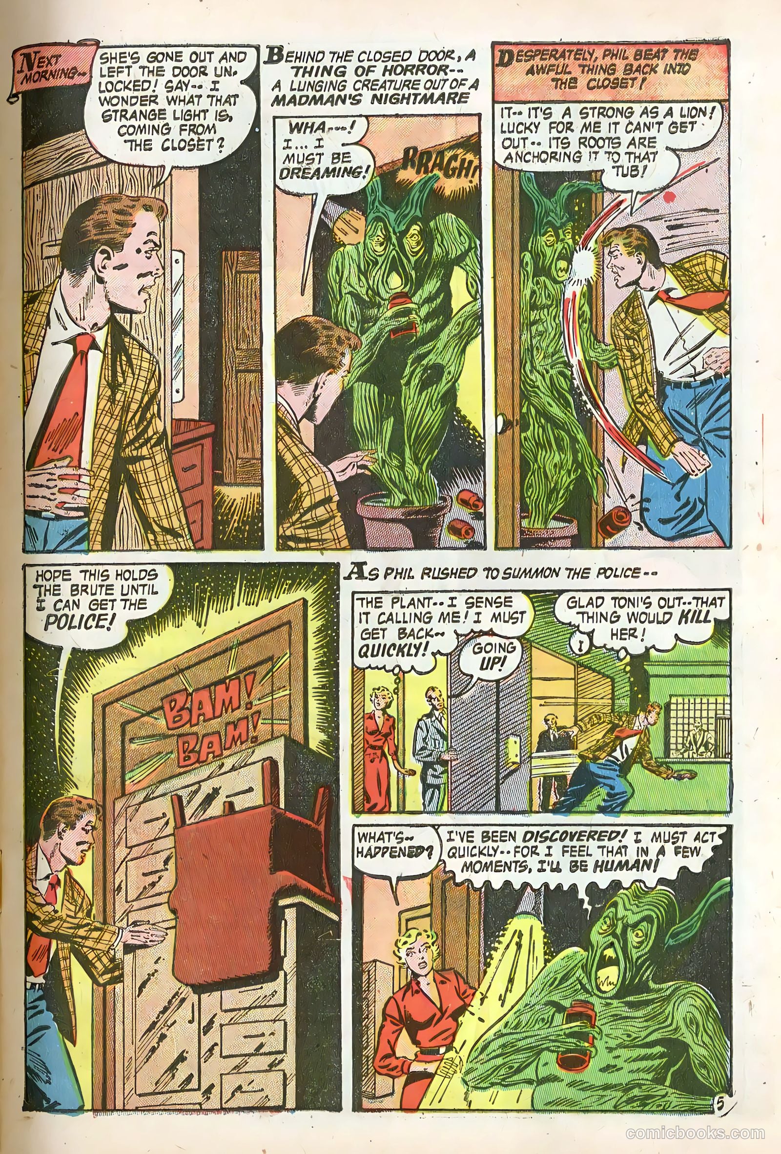 Adventures into the Unknown #38 (1952) — page 7 of 36