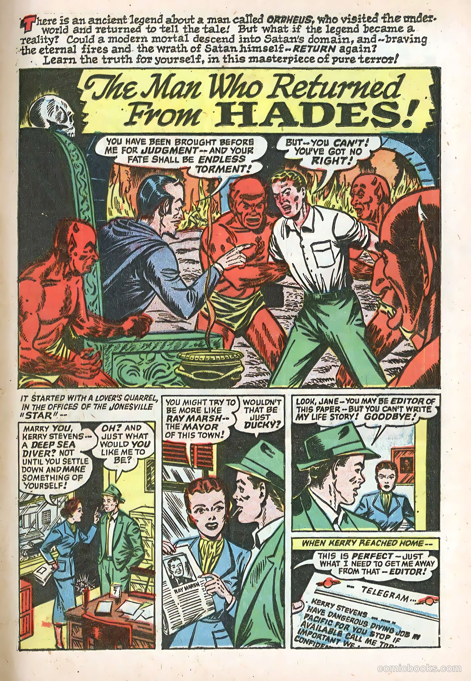 Adventures into the Unknown #38 (1952) — page 13 of 36