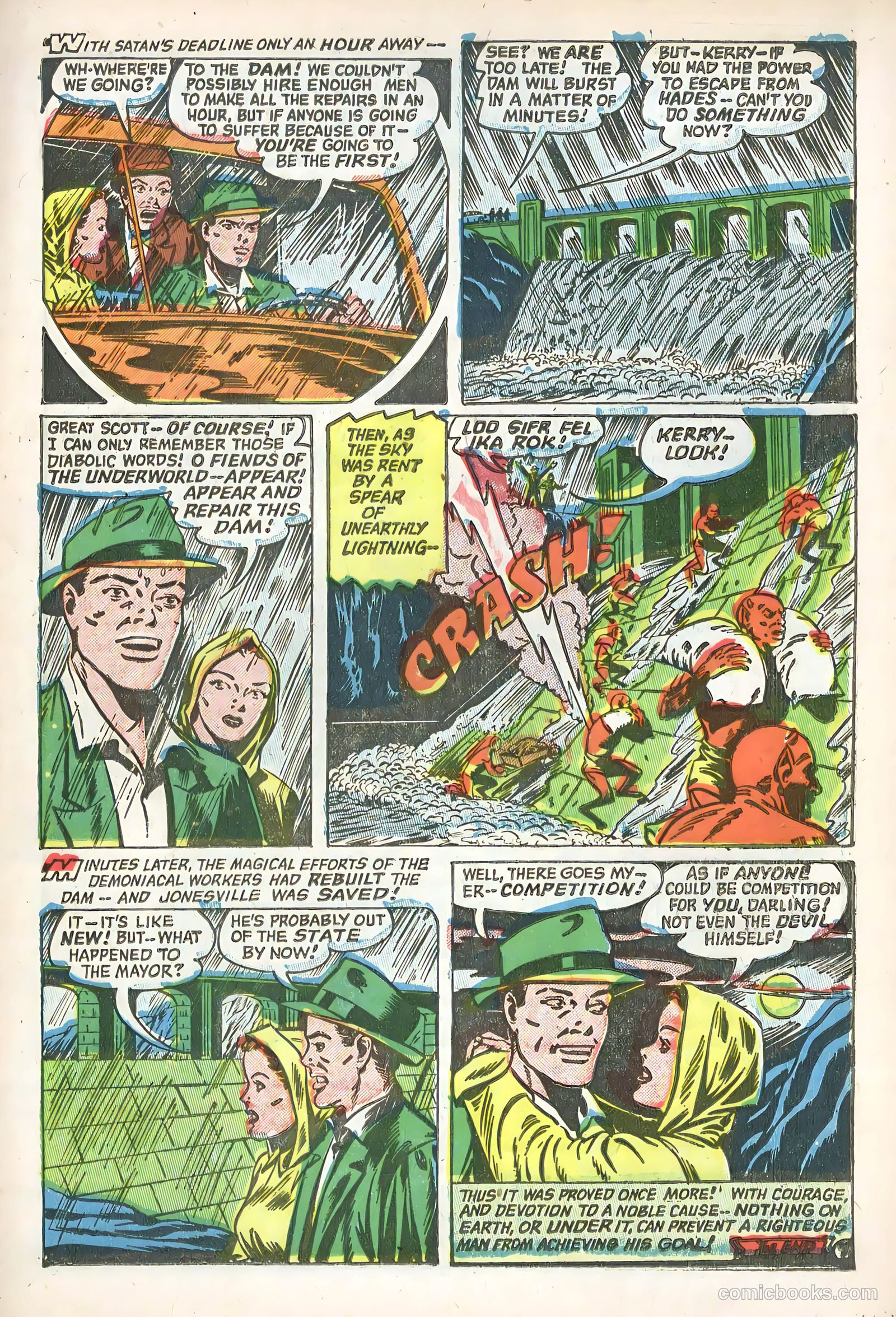 Adventures into the Unknown #38 (1952) — page 19 of 36