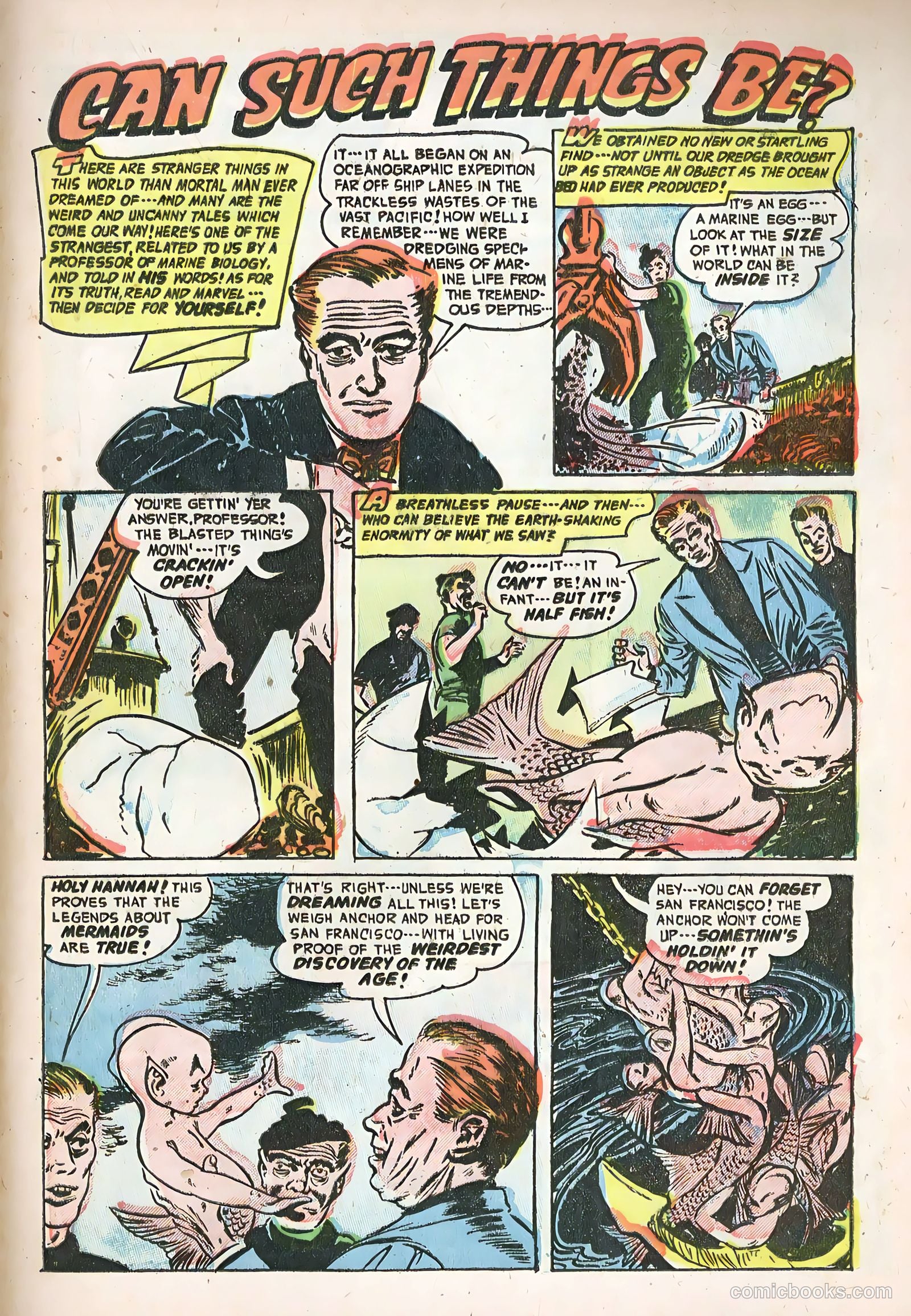 Adventures into the Unknown #38 (1952) — page 21 of 36