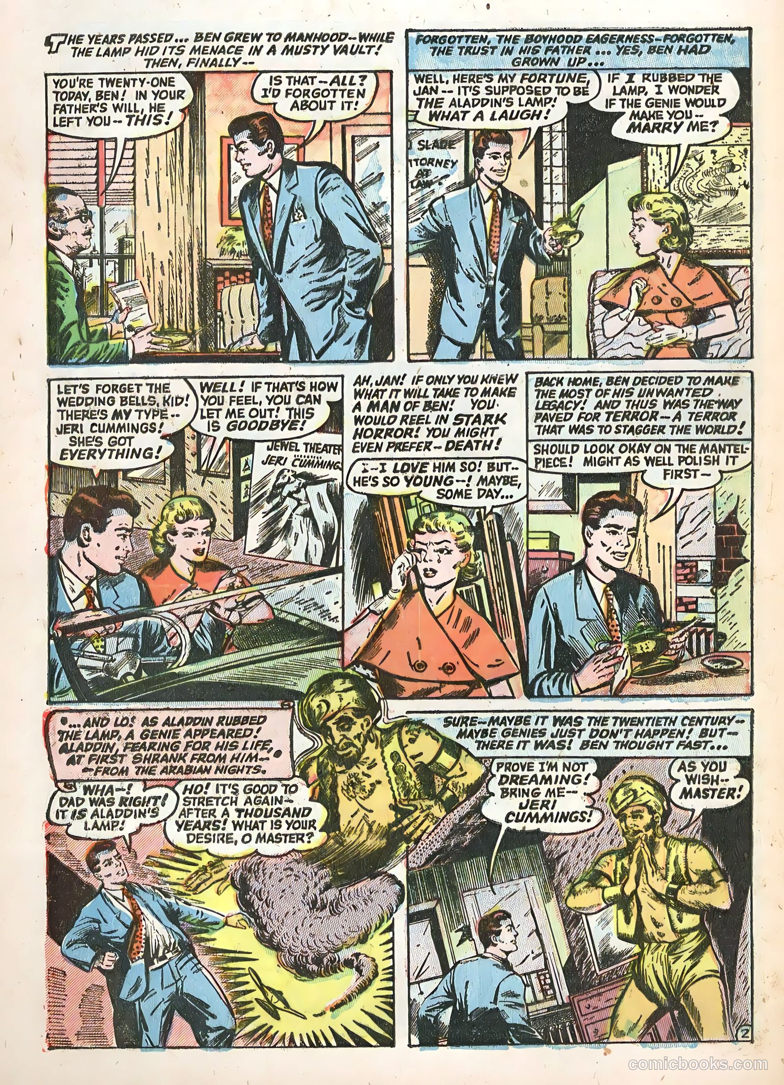 Adventures into the Unknown #38 (1952) — page 28 of 36