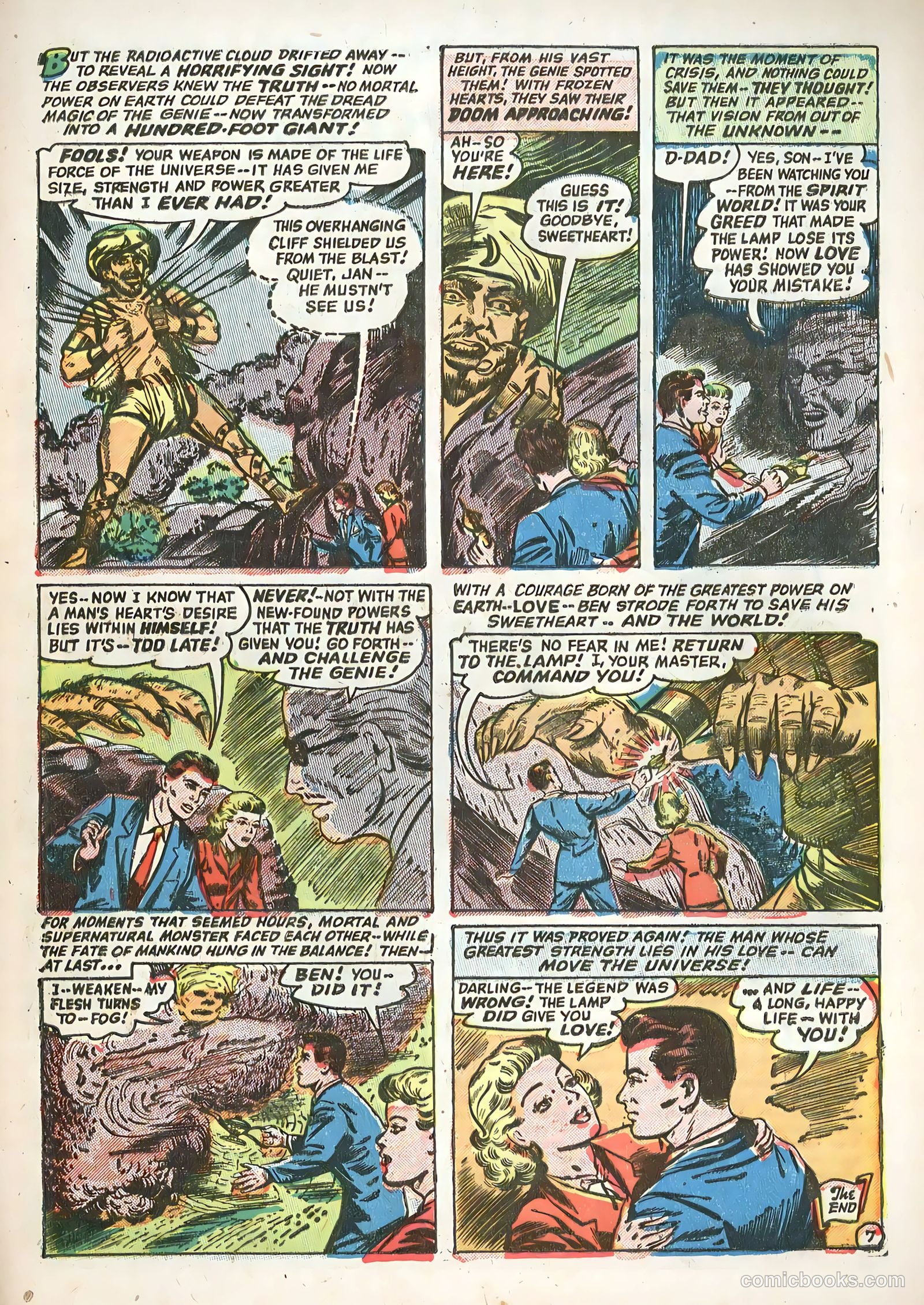 Adventures into the Unknown #38 (1952) — page 33 of 36