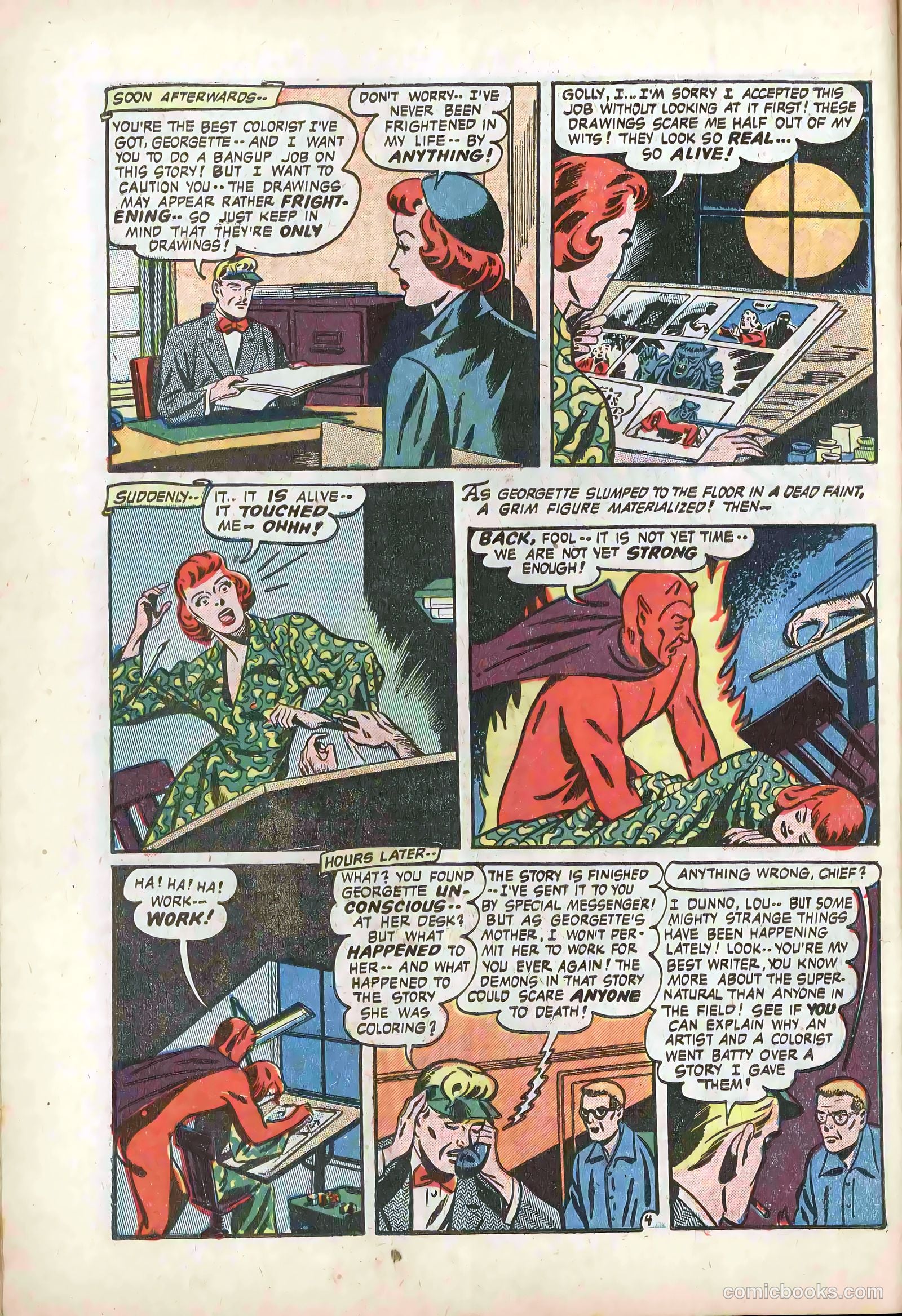 Adventures into the Unknown #39 (1952) — page 6 of 36