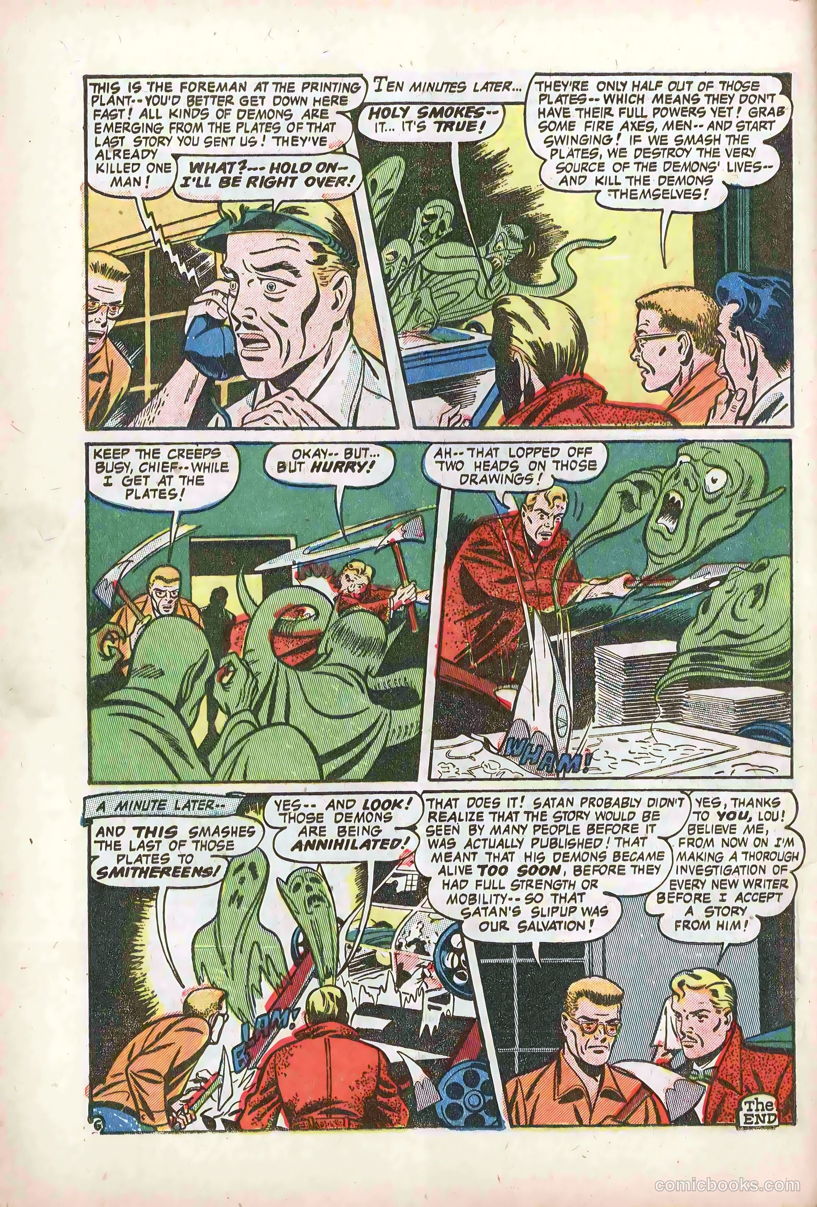 Adventures into the Unknown #39 (1952) — page 8 of 36
