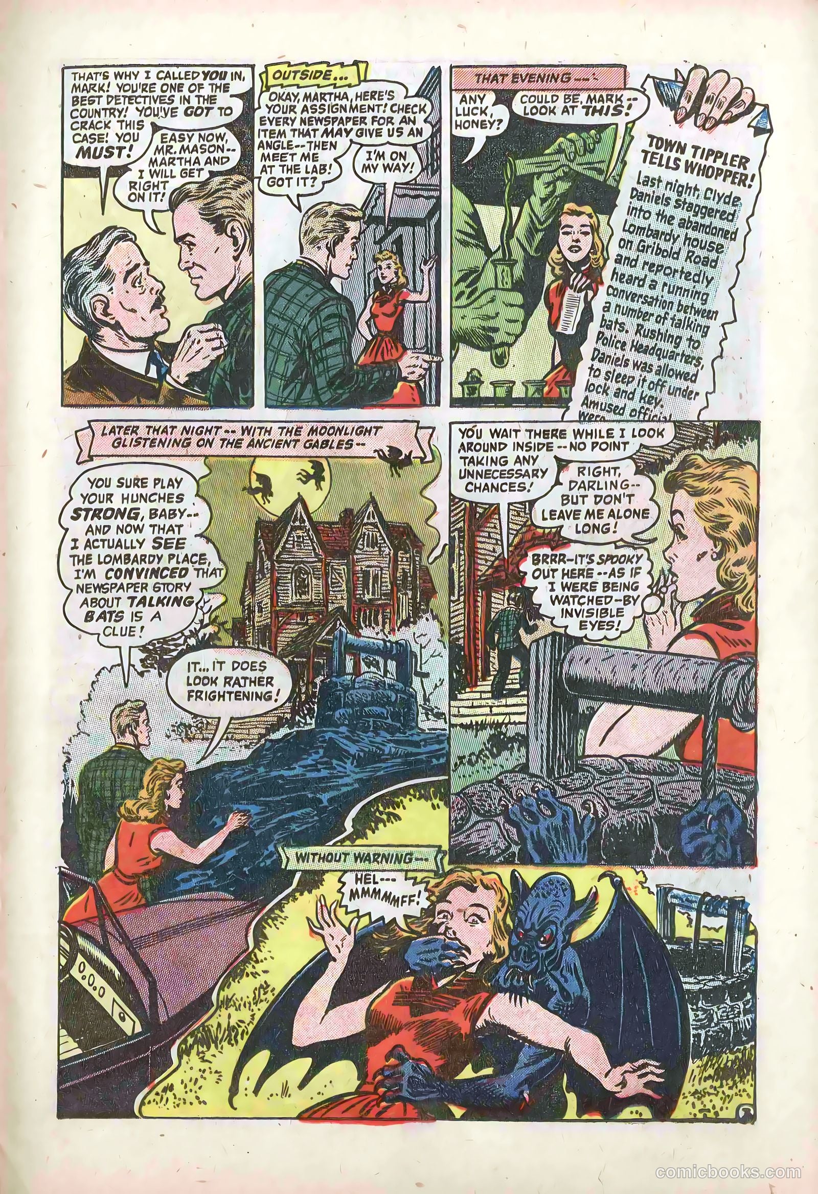 Adventures into the Unknown #39 (1952) — page 21 of 36