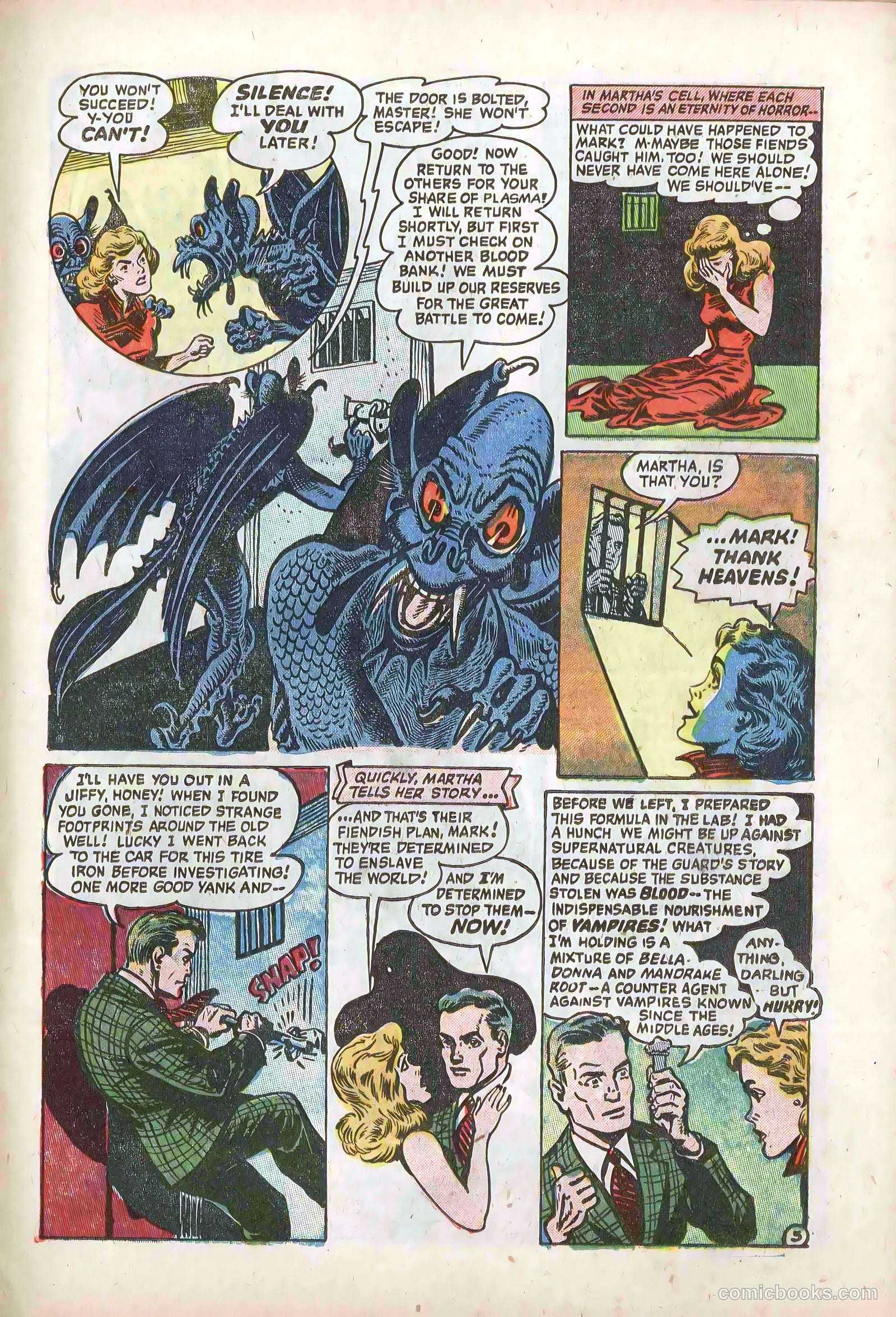 Adventures into the Unknown #39 (1952) — page 23 of 36