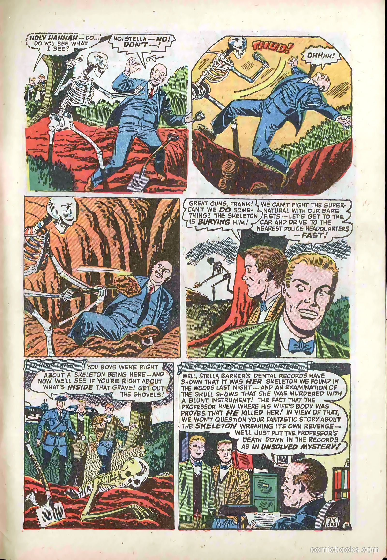Adventures into the Unknown #39 (1952) — page 31 of 36