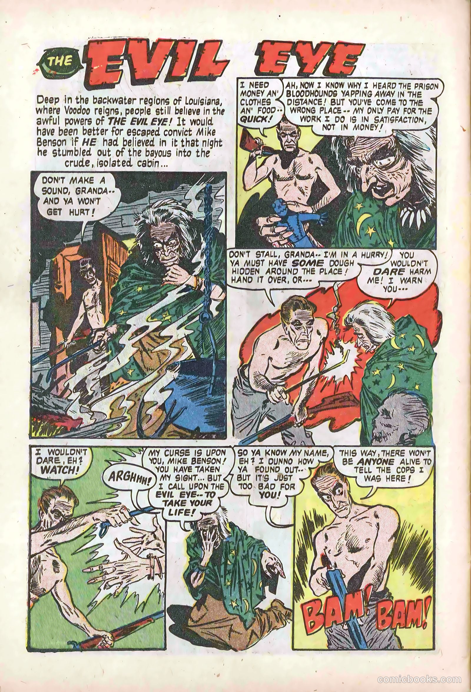 Adventures into the Unknown #39 (1952) — page 32 of 36