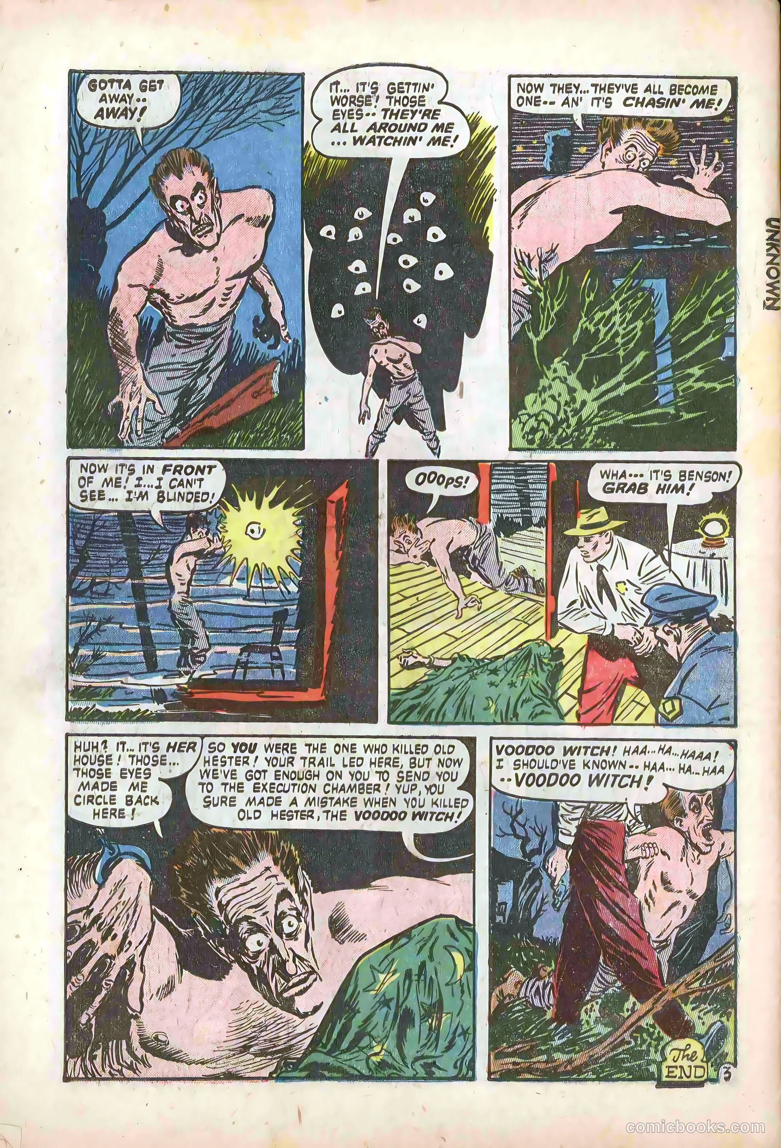 Adventures into the Unknown #39 (1952) — page 34 of 36