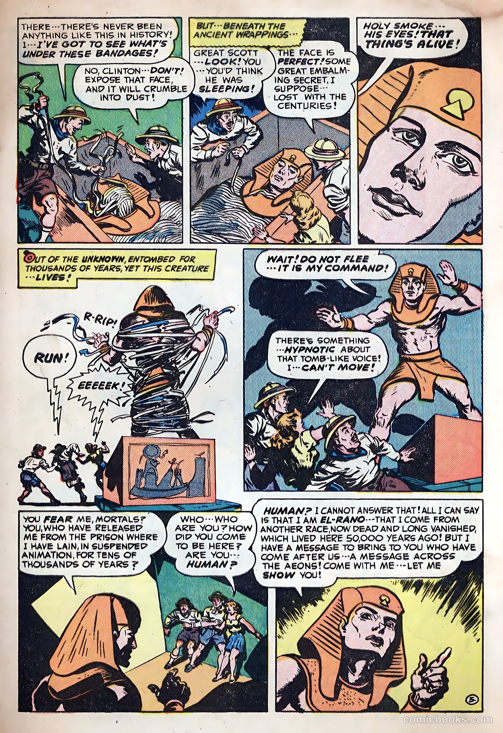 Adventures into the Unknown #4 (1949) — page 7 of 52