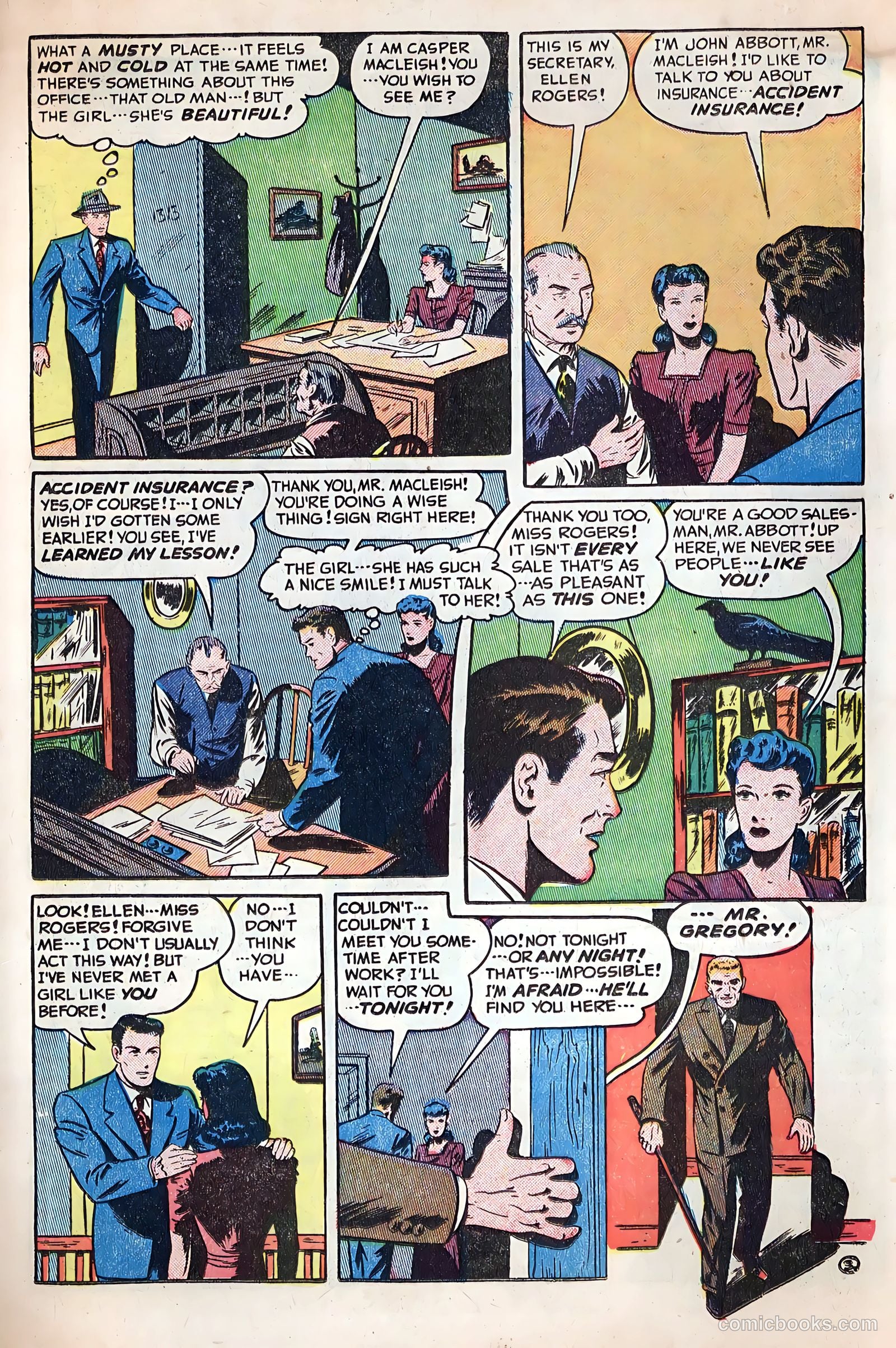 Adventures into the Unknown #4 (1949) — page 17 of 52