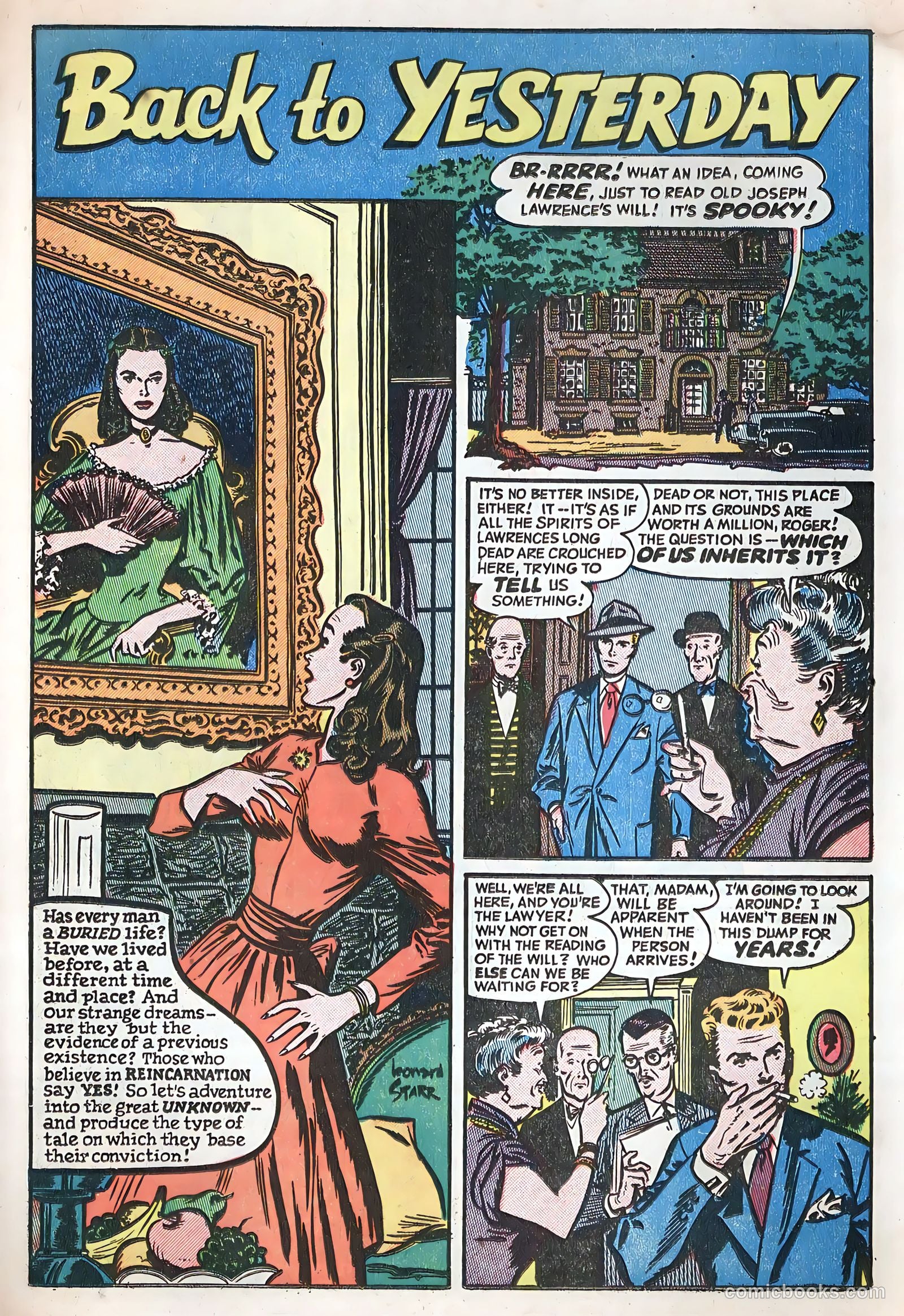 Adventures into the Unknown #4 (1949) — page 23 of 52