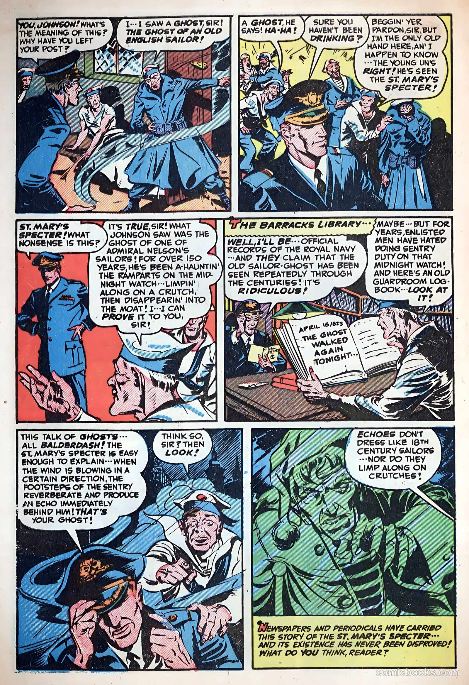 Adventures into the Unknown #4 (1949) — page 40 of 52