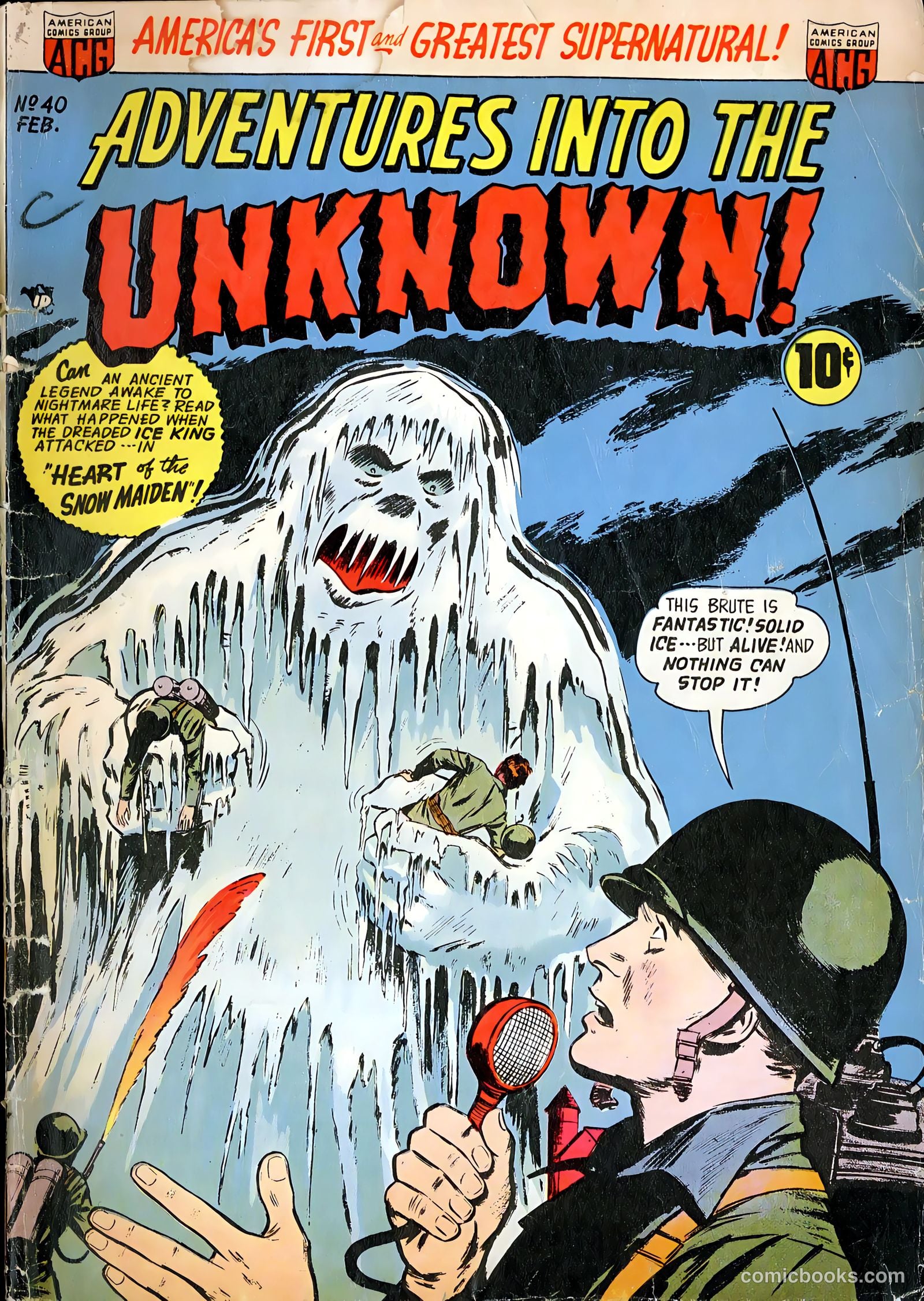 Adventures into the Unknown #40