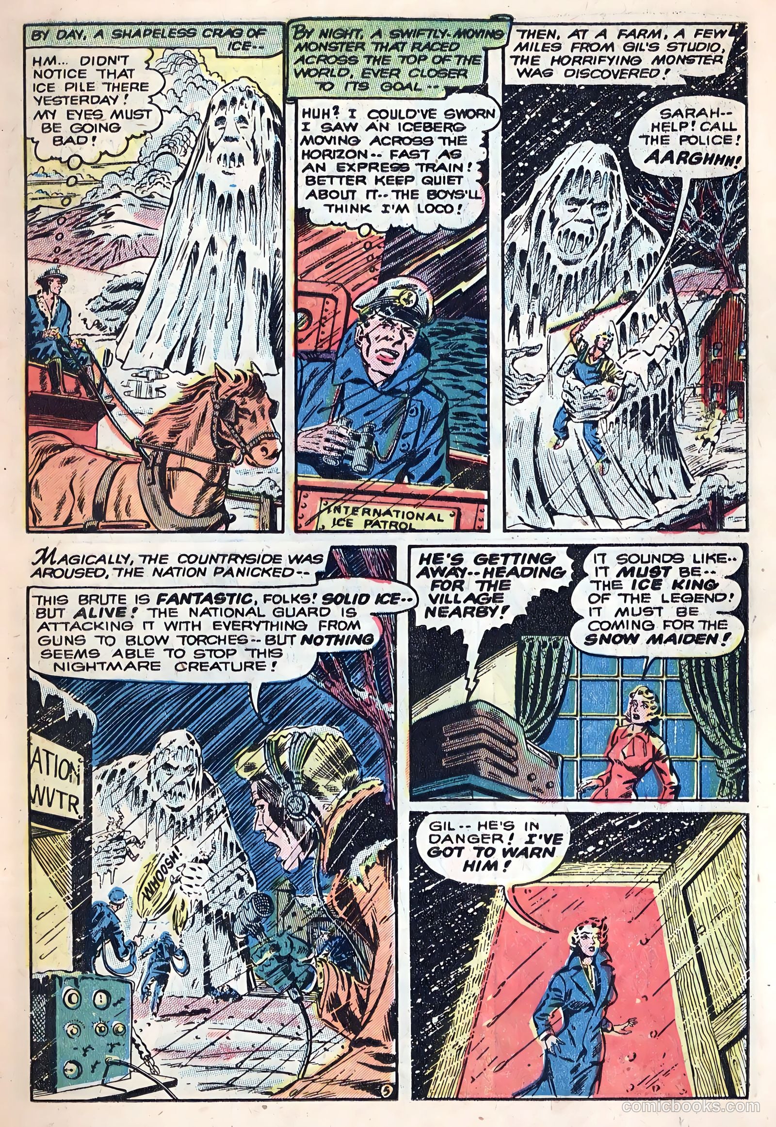 Adventures into the Unknown #40 (1953) — page 7 of 36