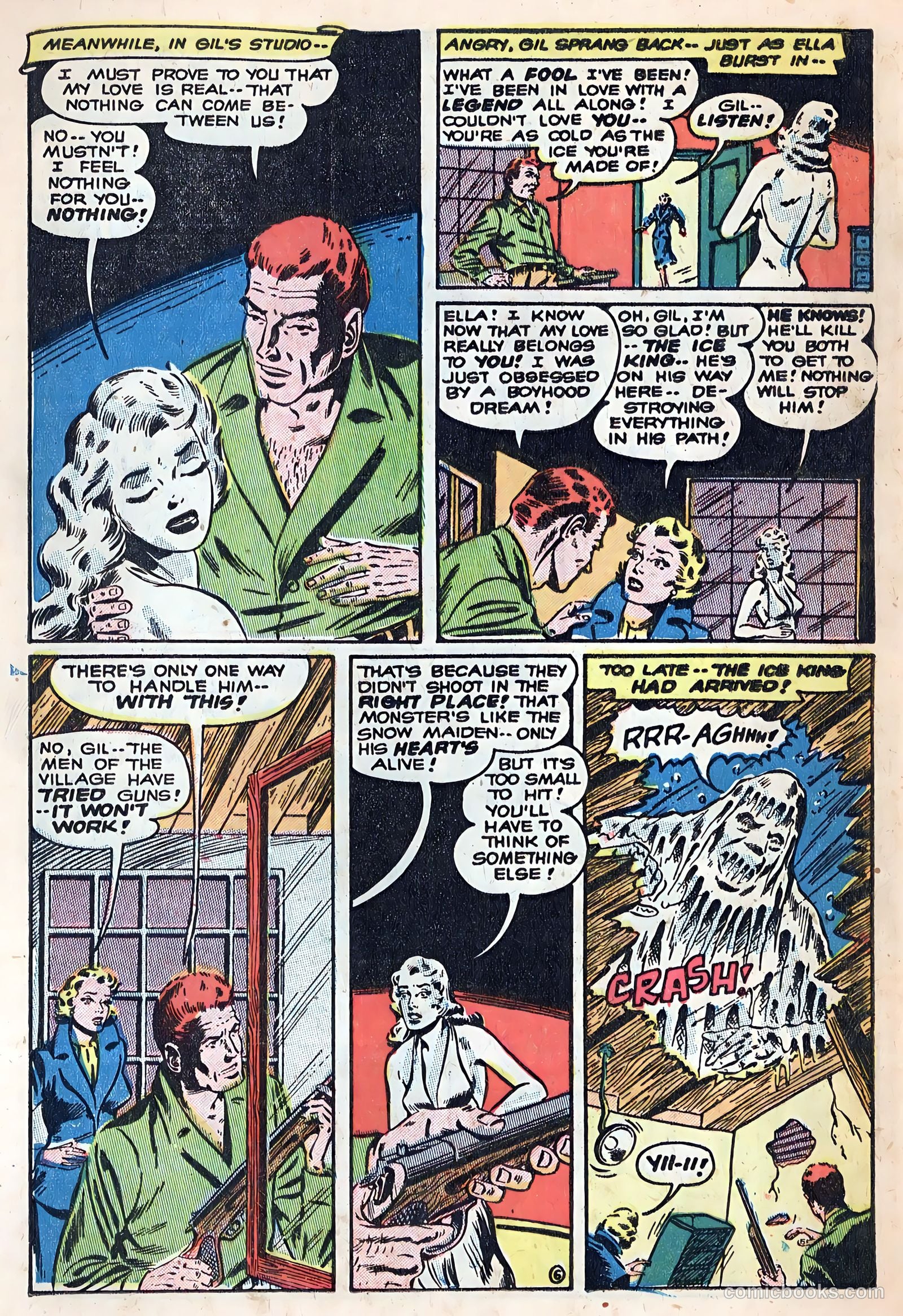 Adventures into the Unknown #40 (1953) — page 8 of 36