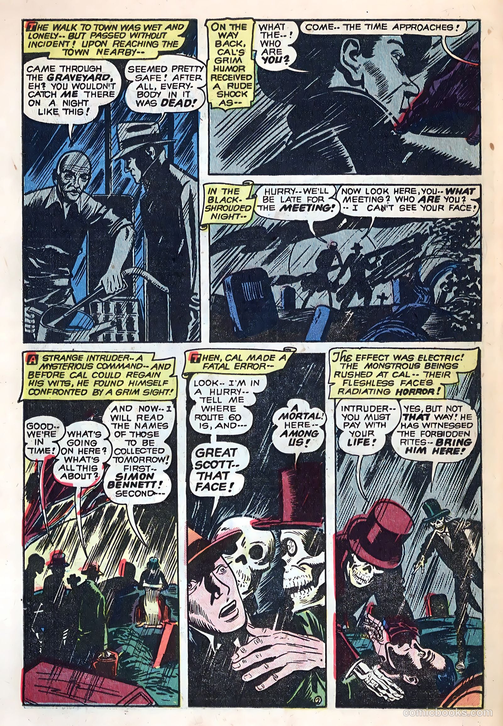 Adventures into the Unknown #40 (1953) — page 22 of 36
