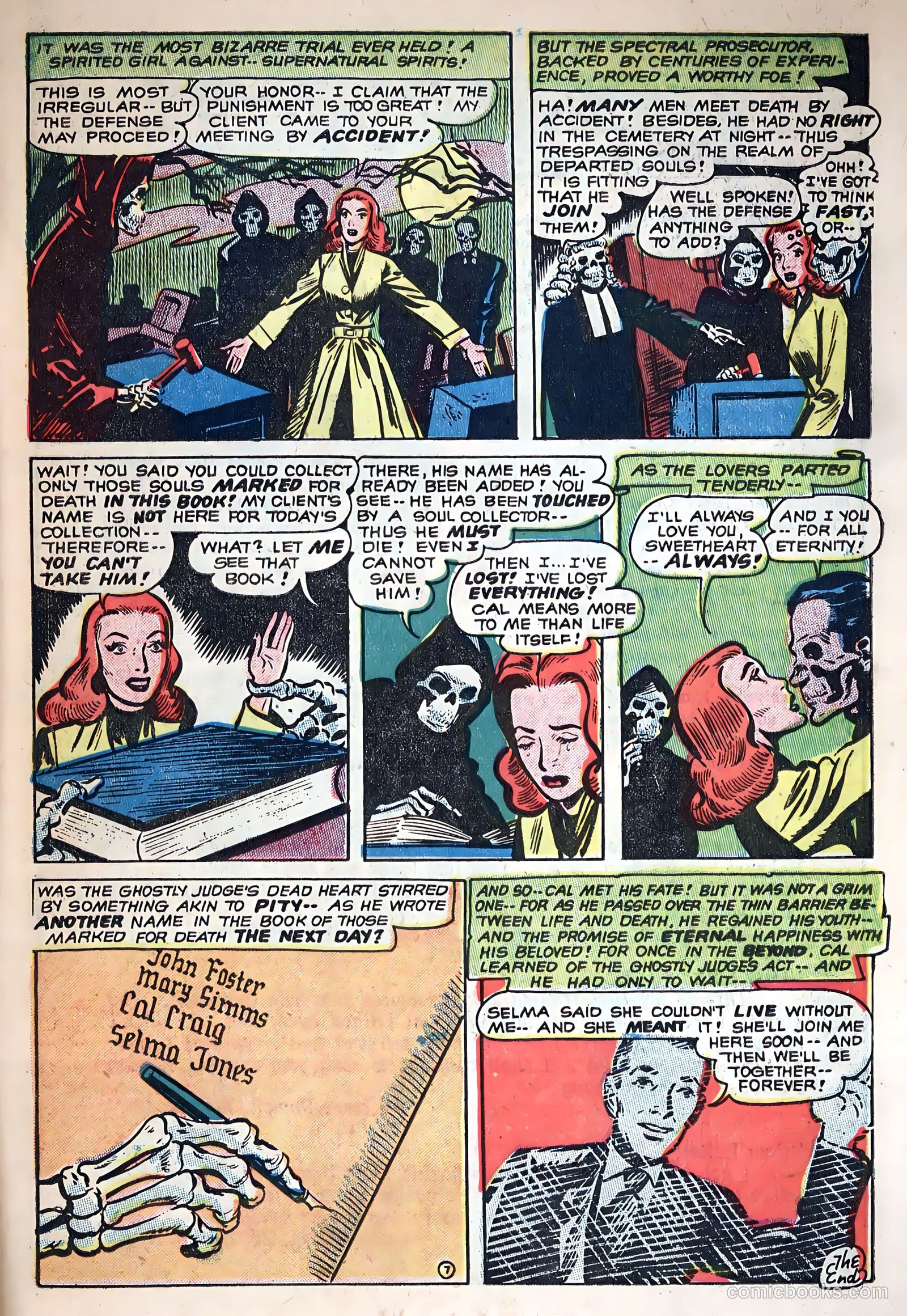 Adventures into the Unknown #40 (1953) — page 27 of 36