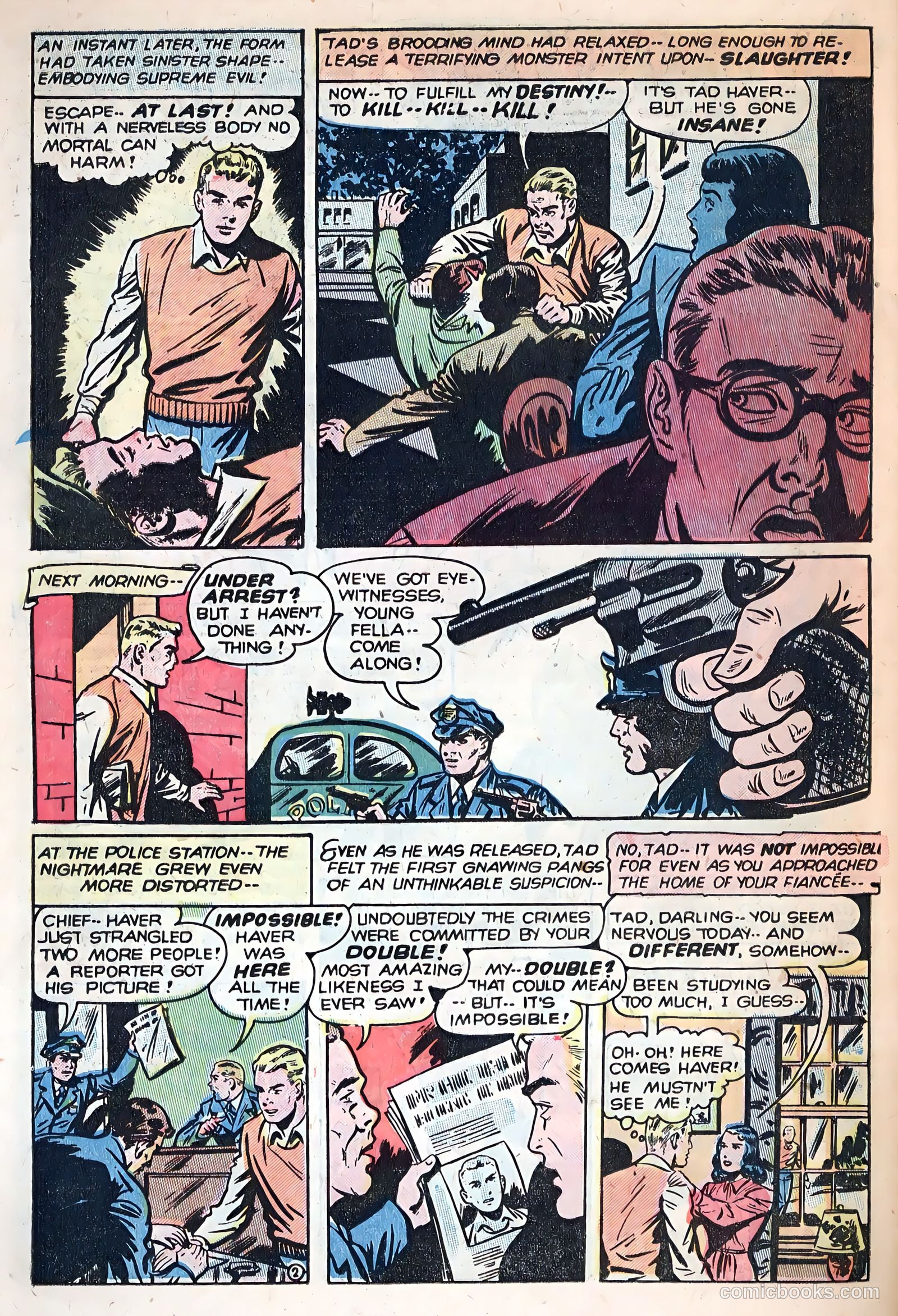 Adventures into the Unknown #40 (1953) — page 30 of 36