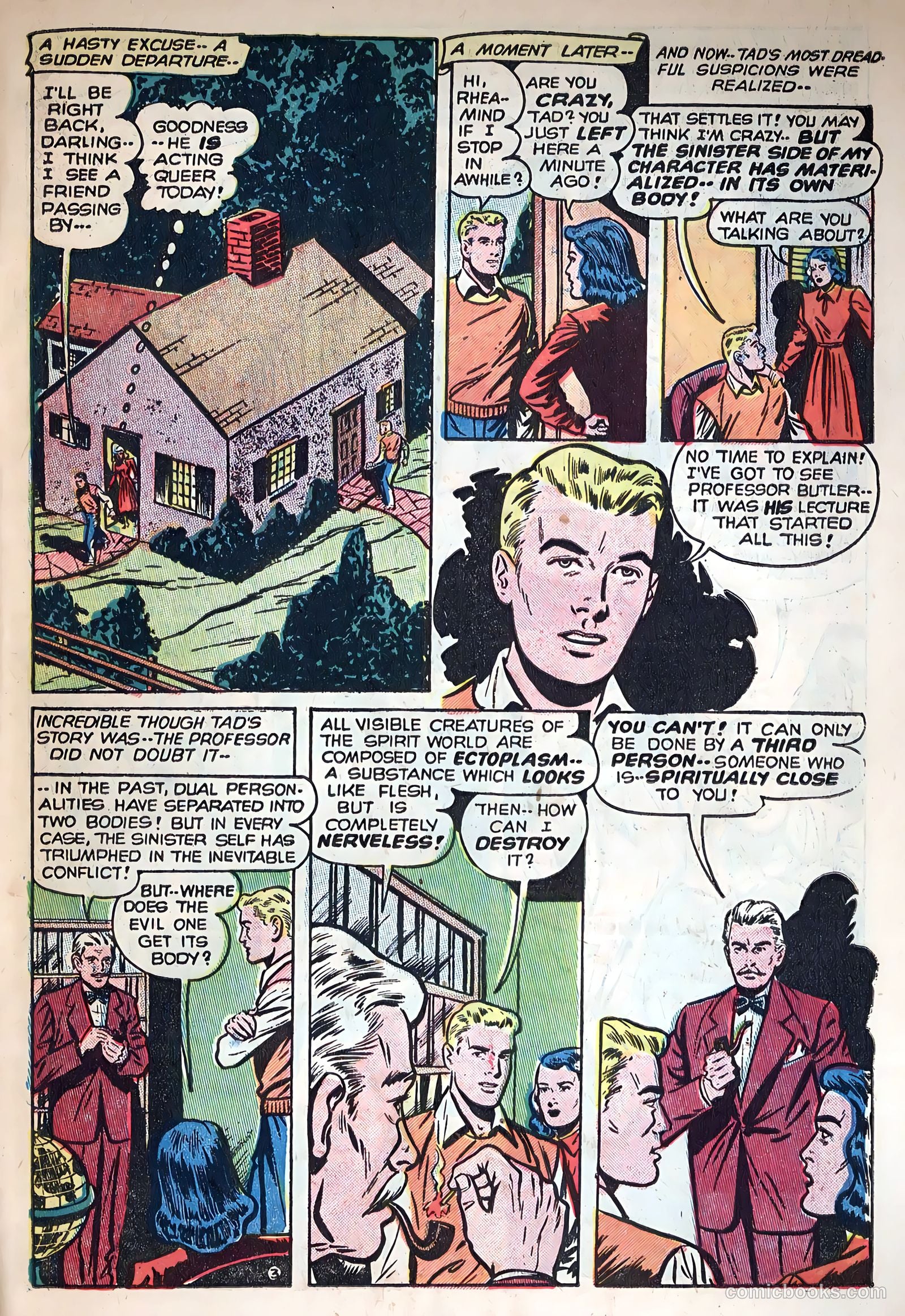 Adventures into the Unknown #40 (1953) — page 31 of 36
