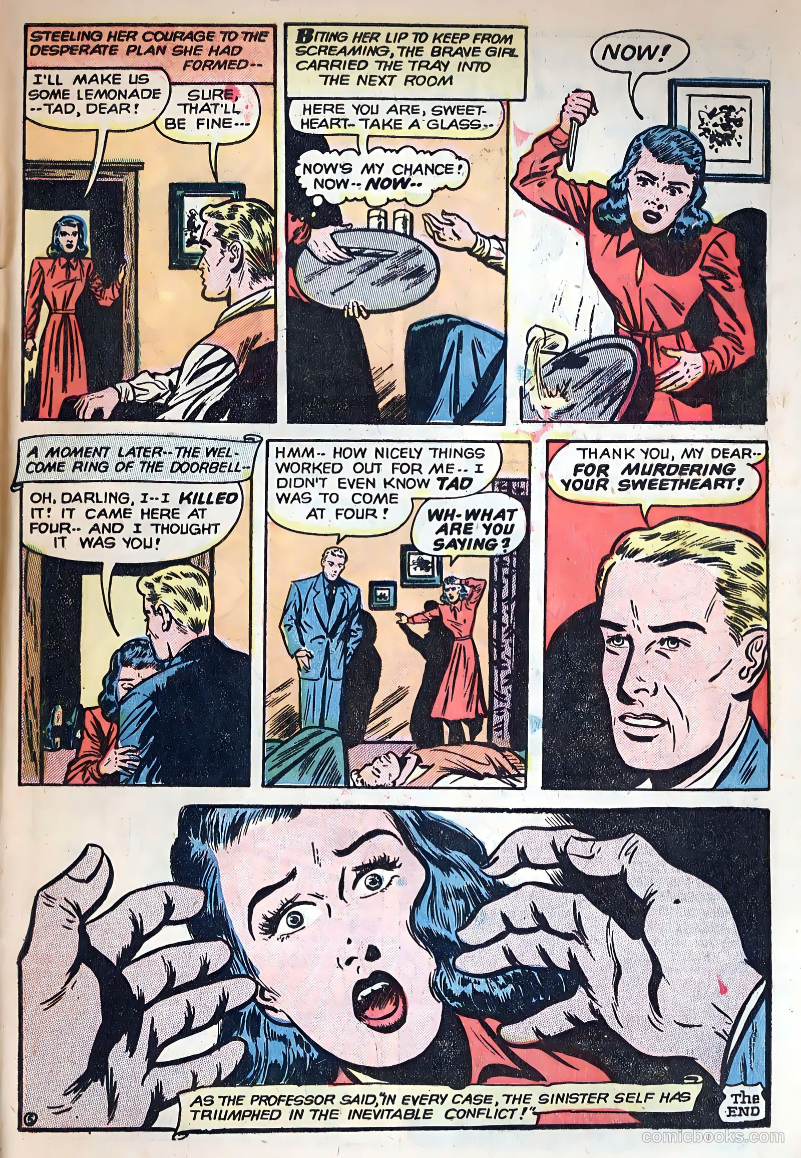 Adventures into the Unknown #40 (1953) — page 33 of 36