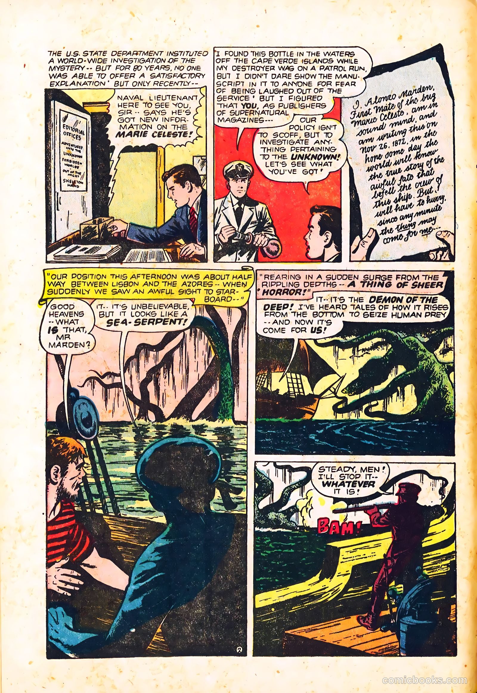 Adventures into the Unknown #41 (1953) — page 12 of 36