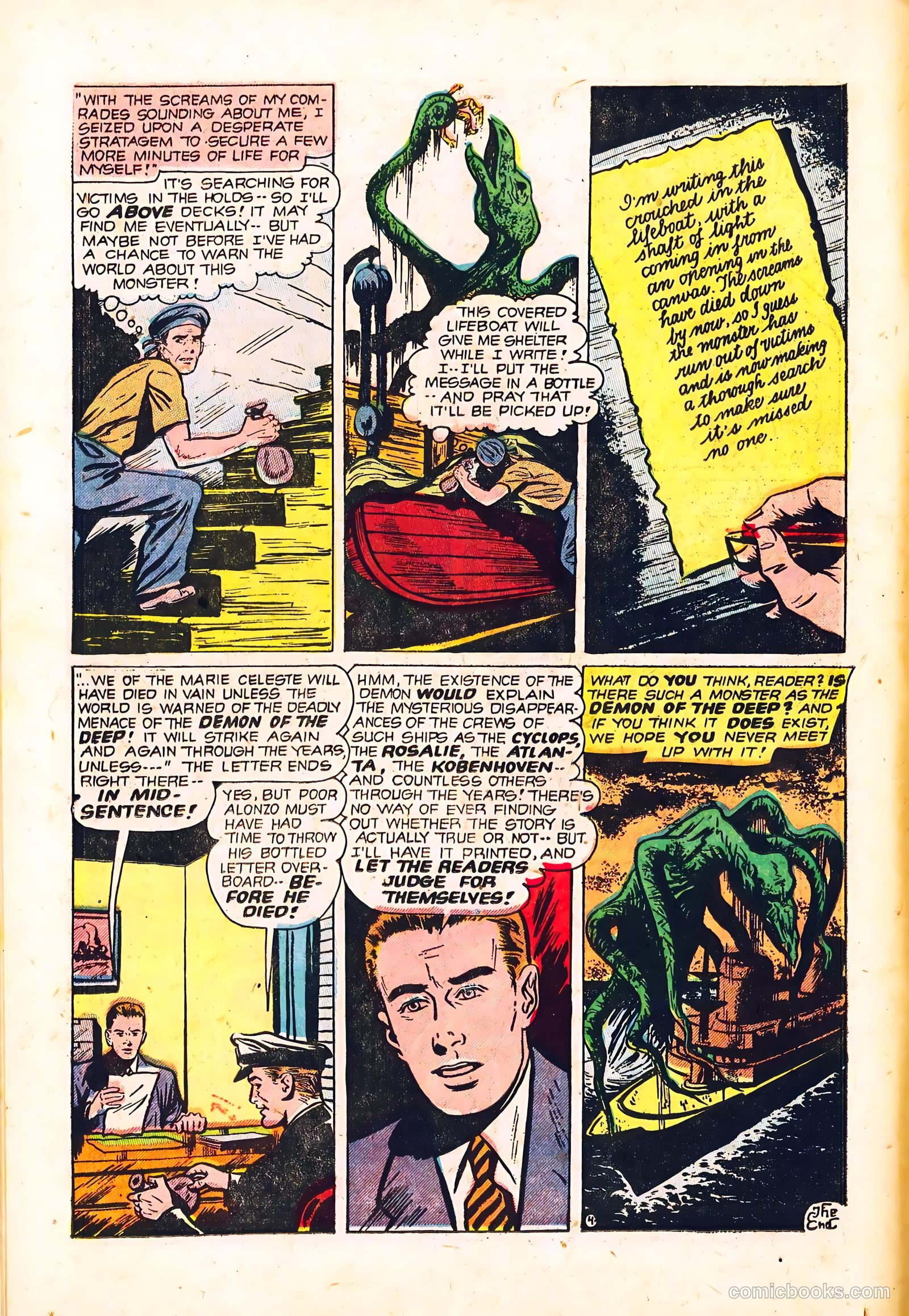 Adventures into the Unknown #41 (1953) — page 14 of 36