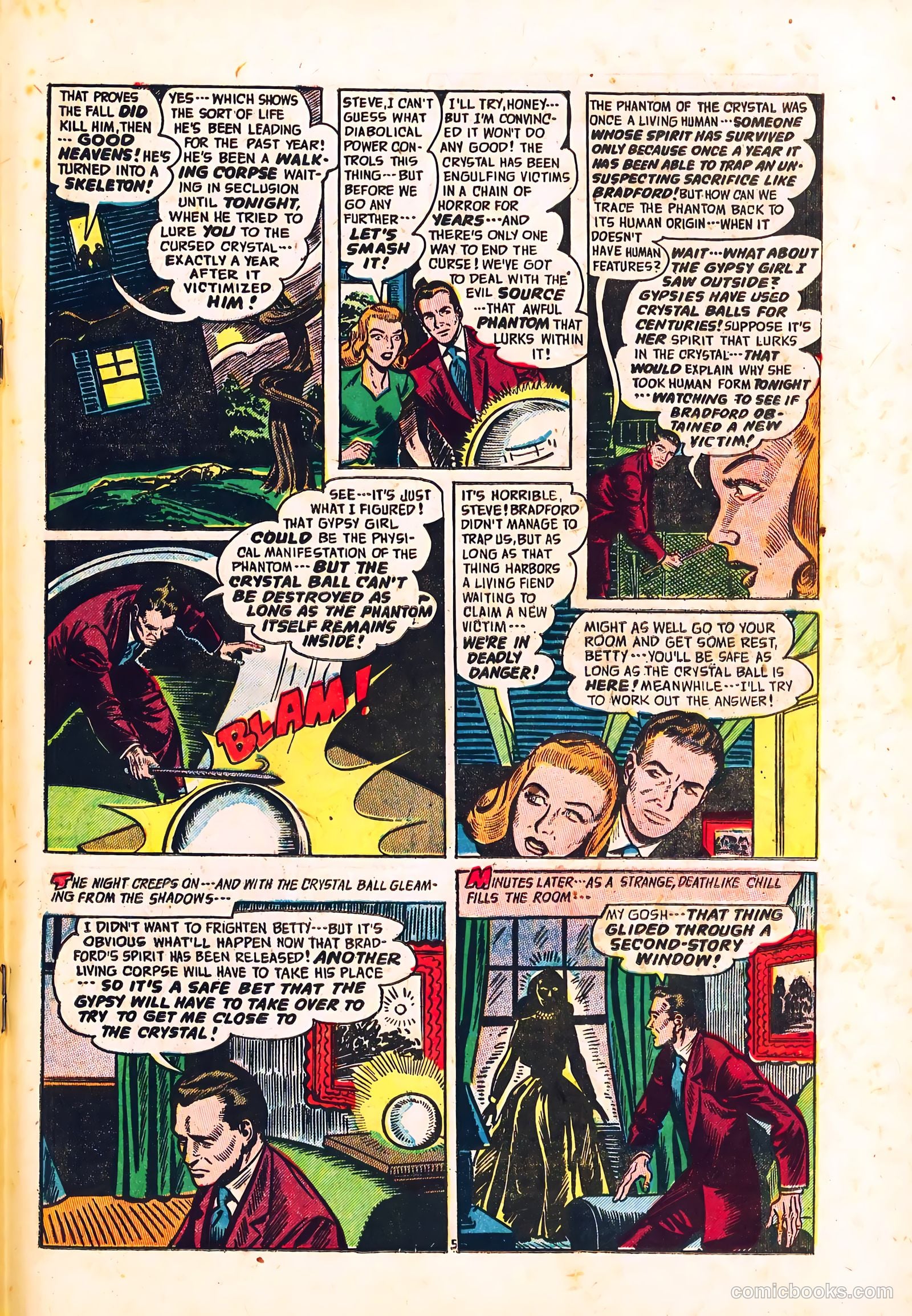Adventures into the Unknown #41 (1953) — page 19 of 36