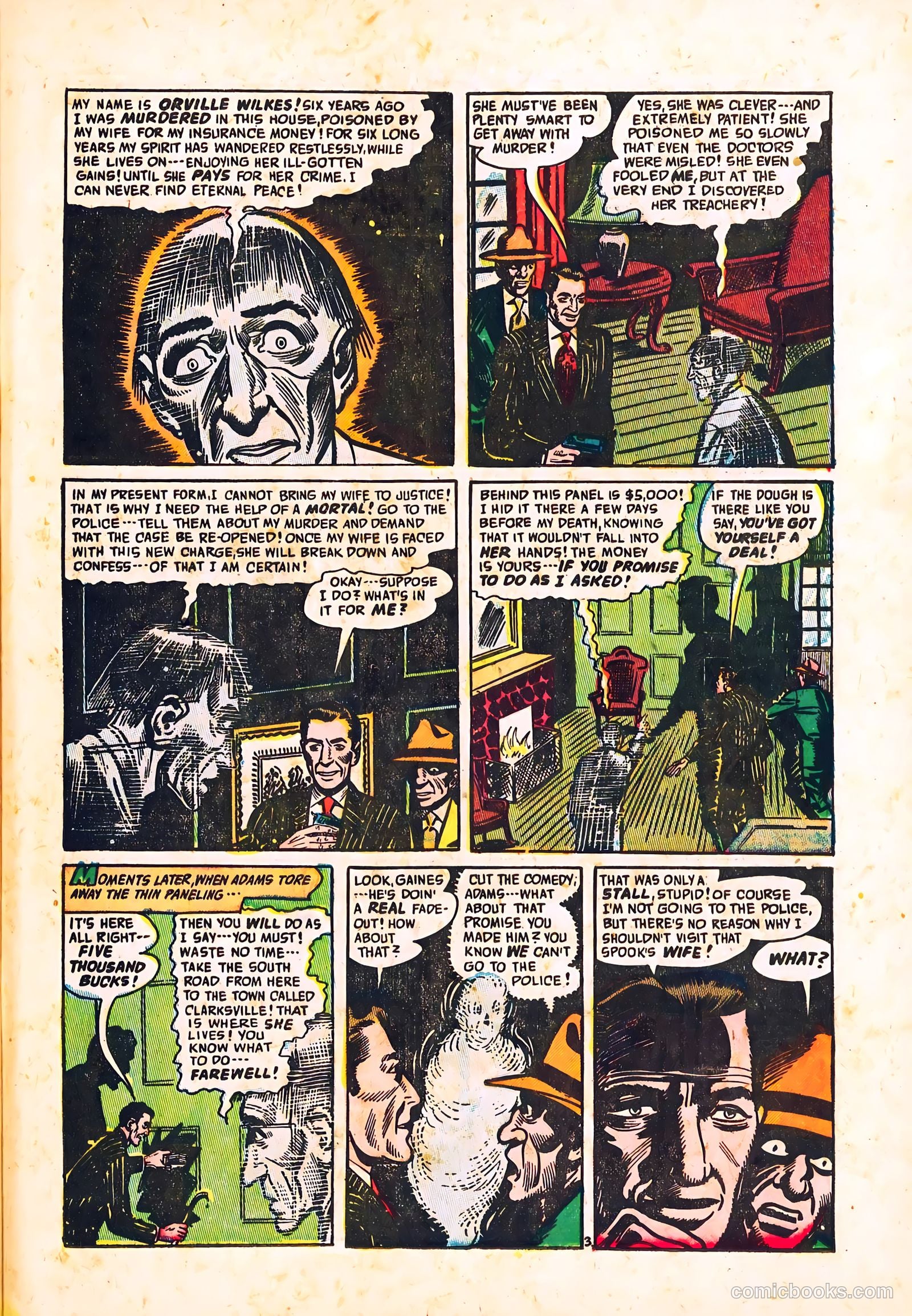 Adventures into the Unknown #41 (1953) — page 25 of 36