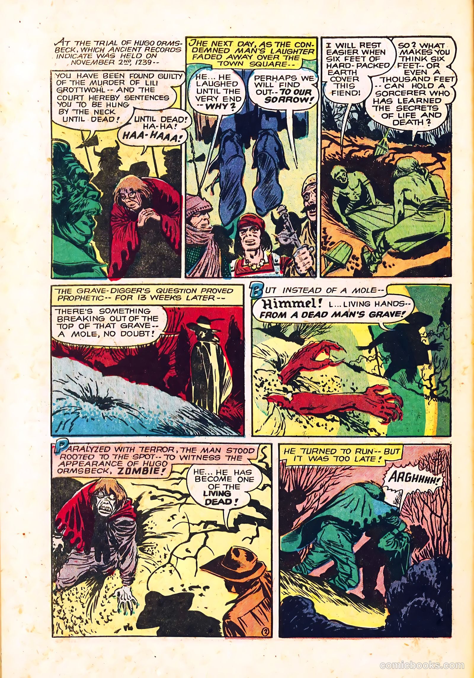 Adventures into the Unknown #41 (1953) — page 30 of 36