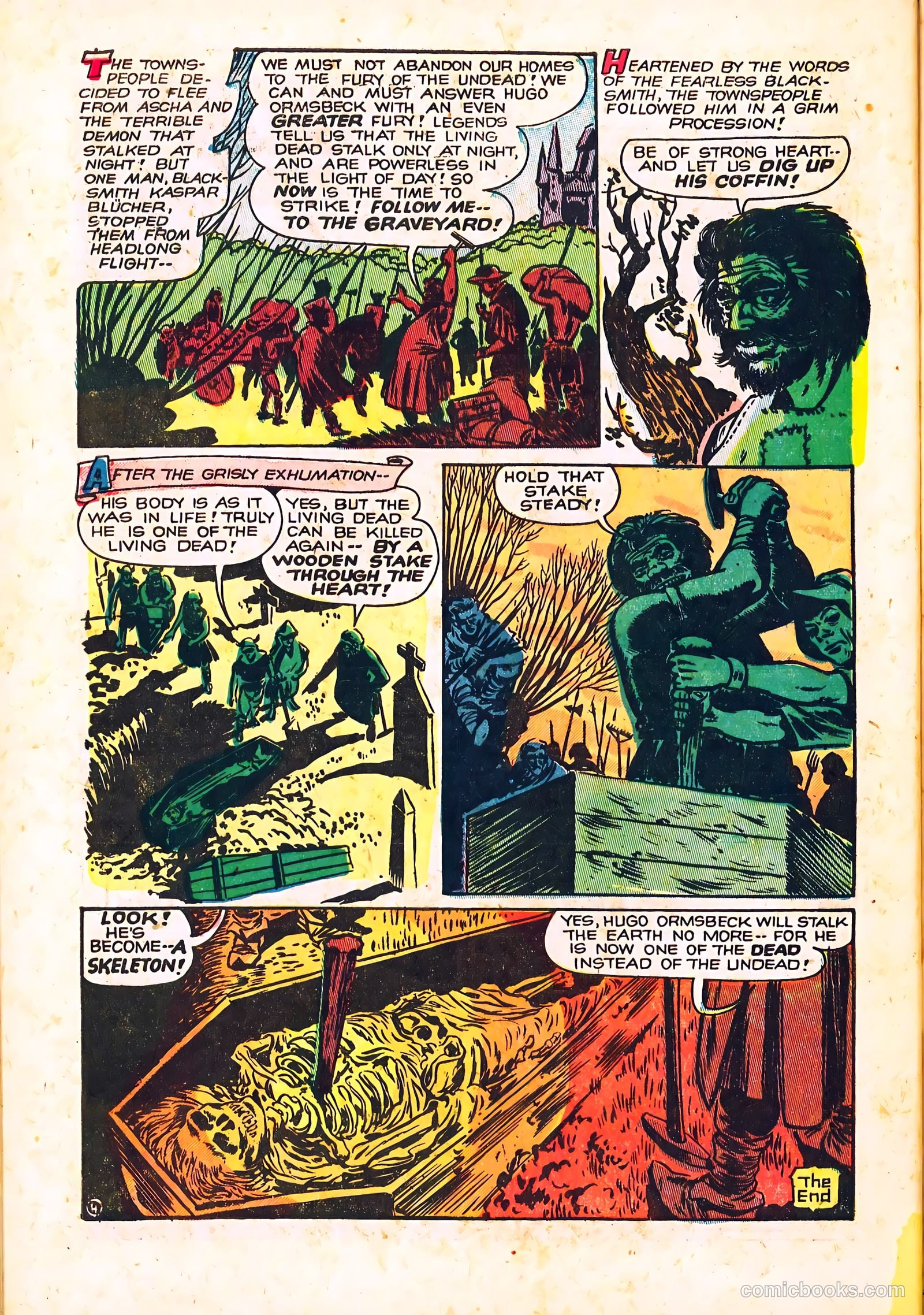 Adventures into the Unknown #41 (1953) — page 32 of 36