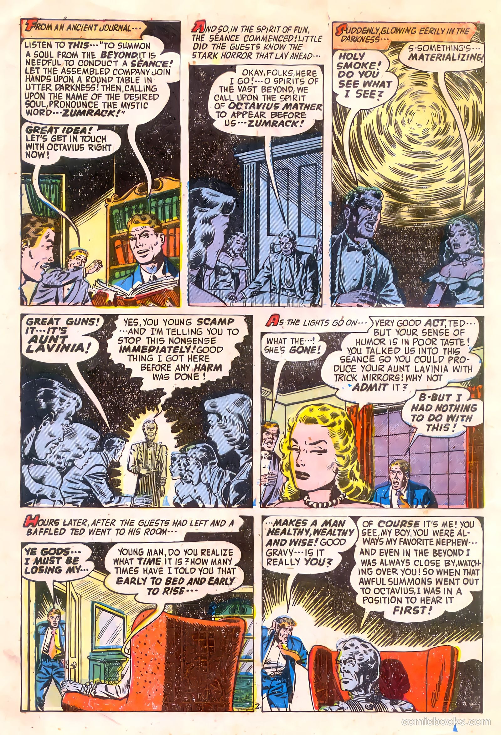 Adventures into the Unknown #42 (1953) — page 4 of 36