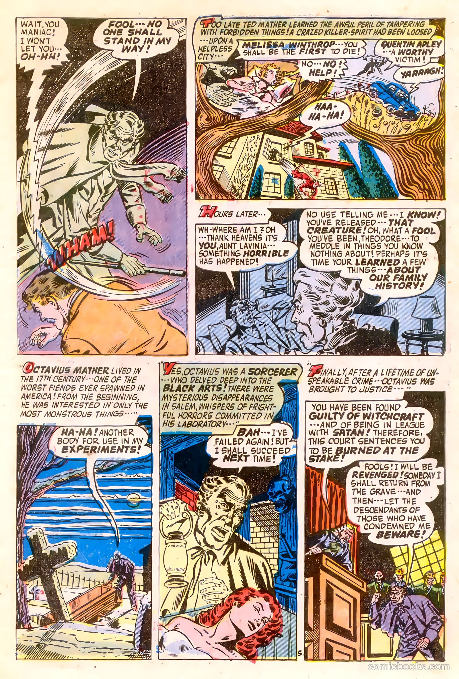 Adventures into the Unknown #42 (1953) — page 7 of 36