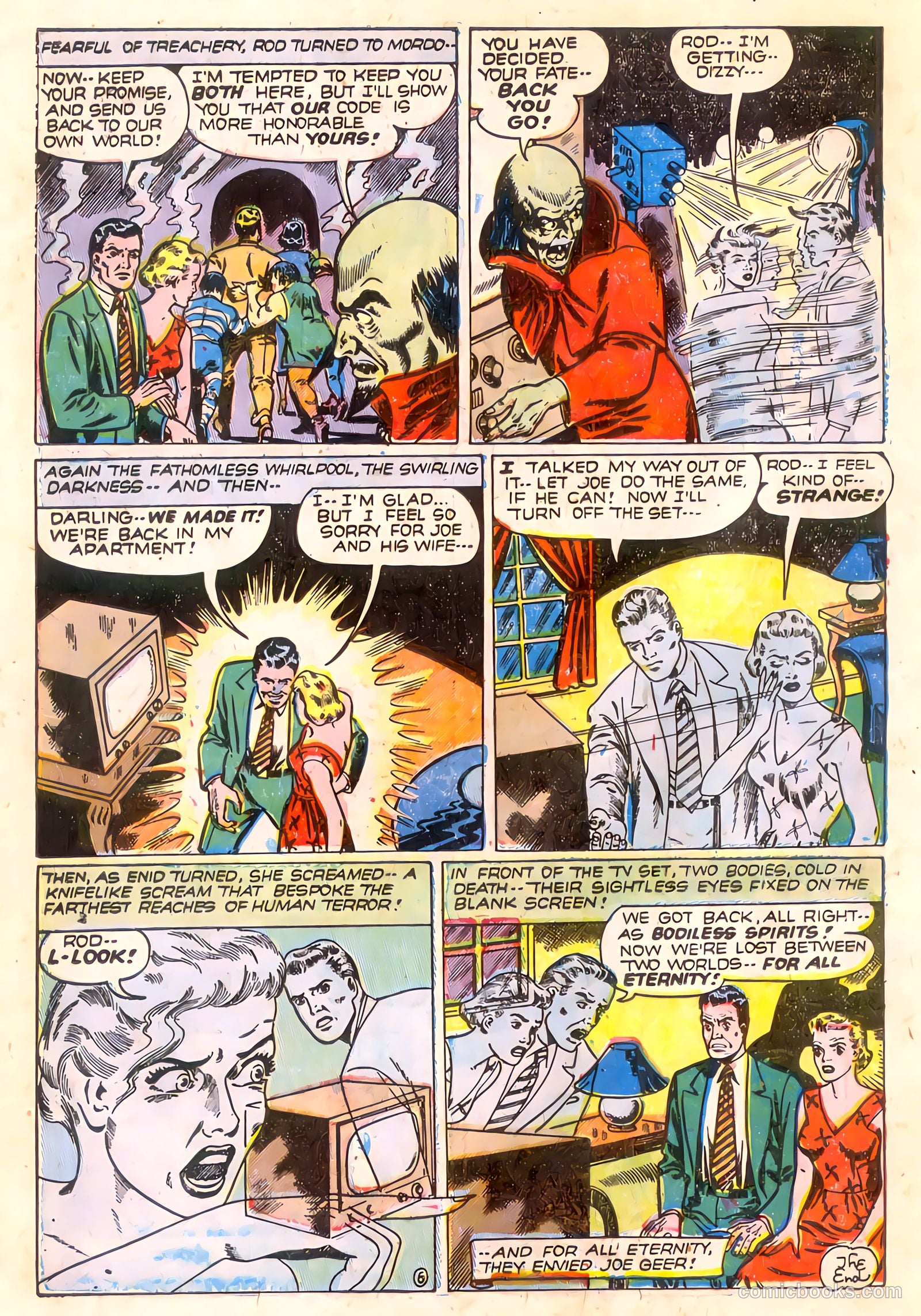 Adventures into the Unknown #42 (1953) — page 16 of 36
