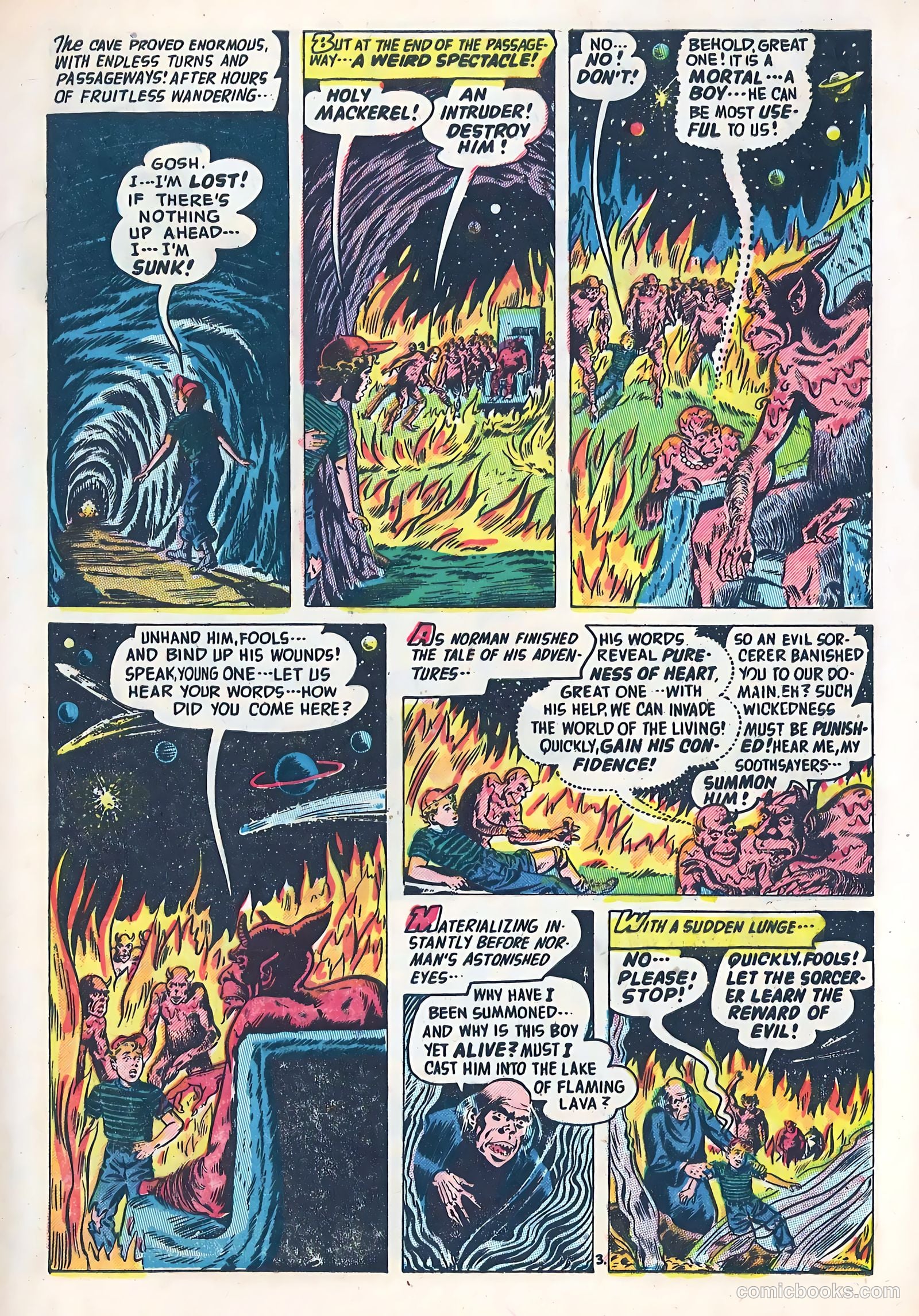 Adventures into the Unknown #43 (1953) — page 5 of 35