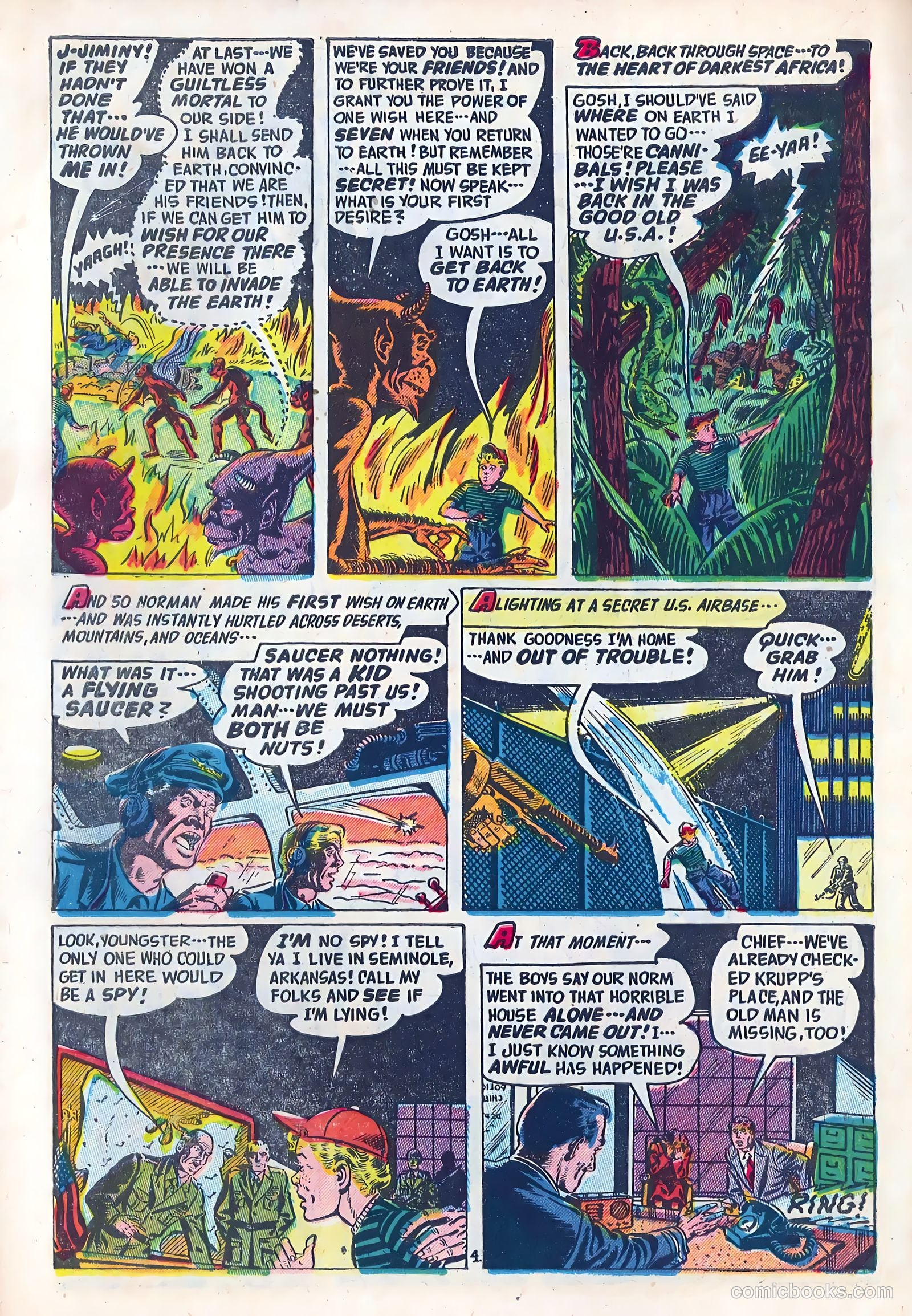 Adventures into the Unknown #43 (1953) — page 6 of 35