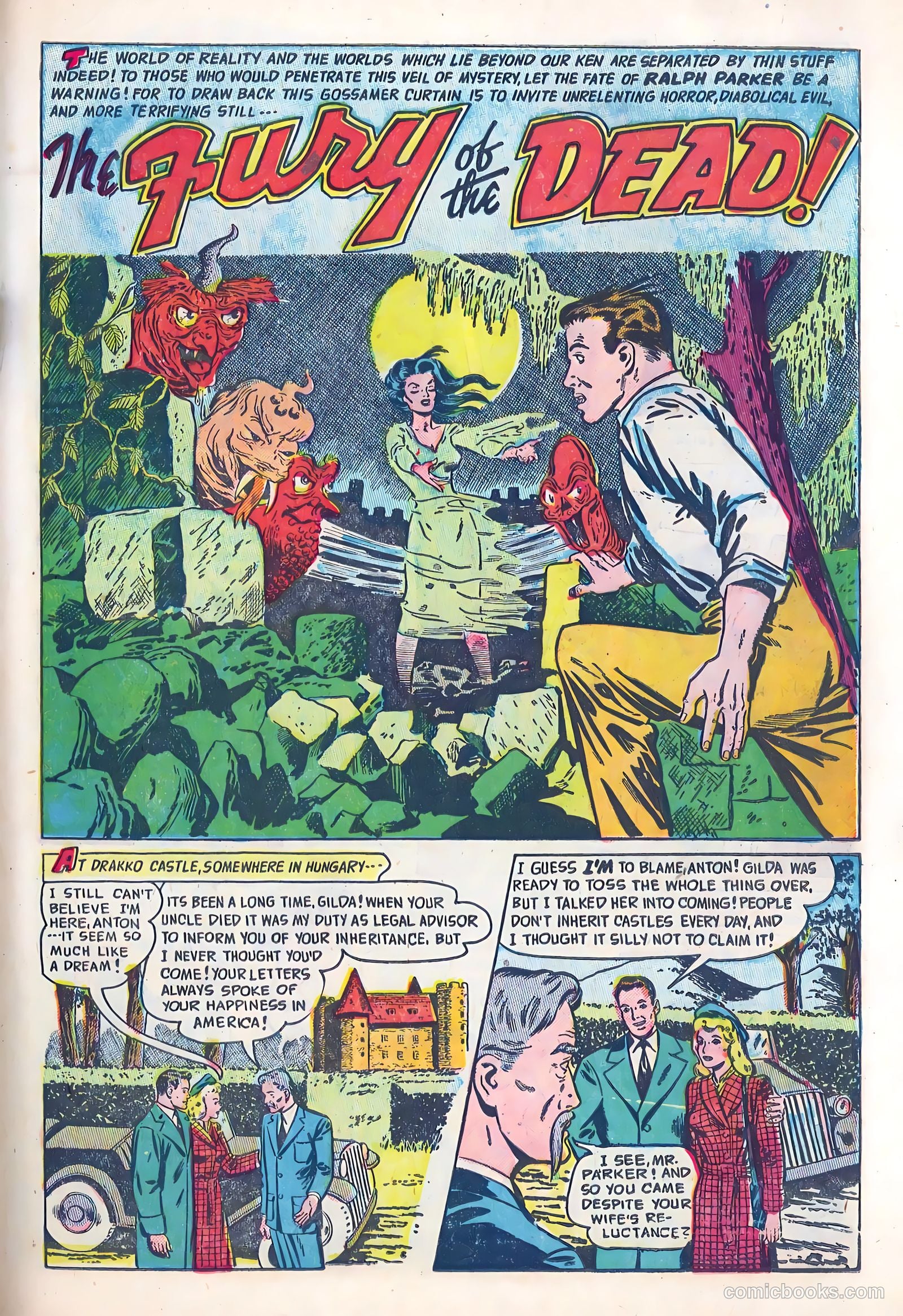 Adventures into the Unknown #43 (1953) — page 19 of 35