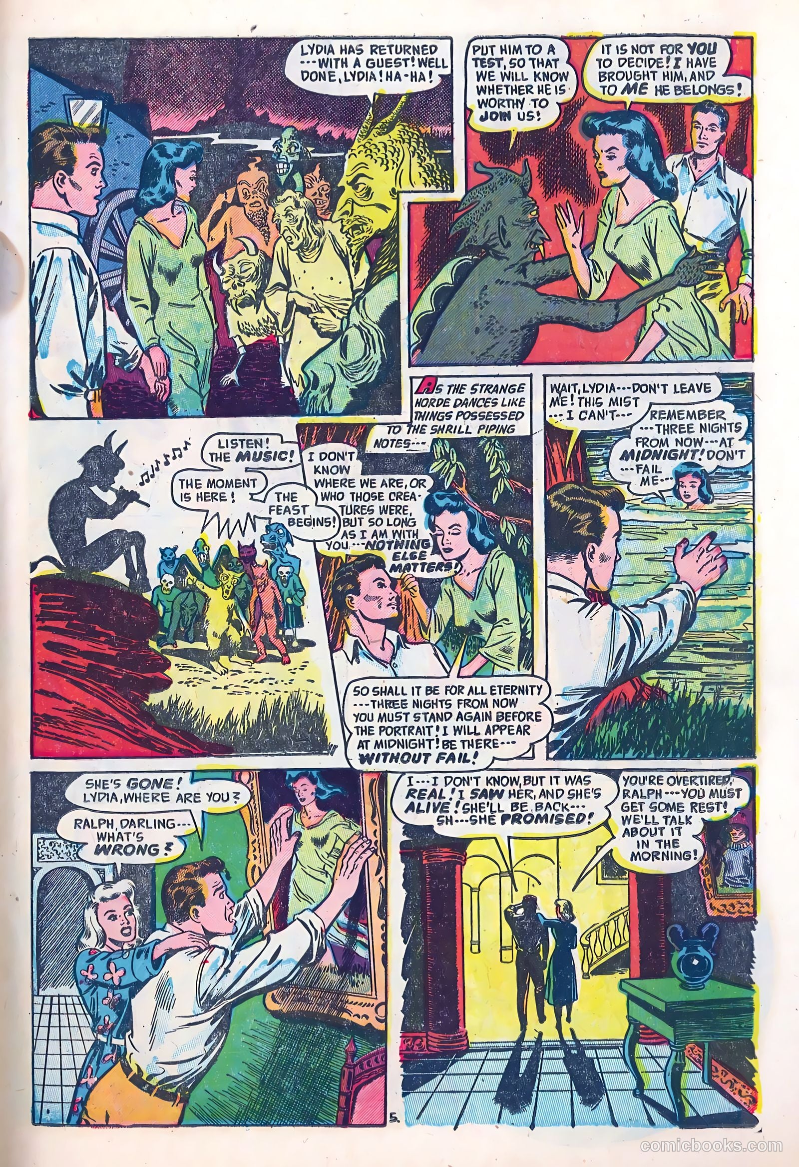 Adventures into the Unknown #43 (1953) — page 23 of 35