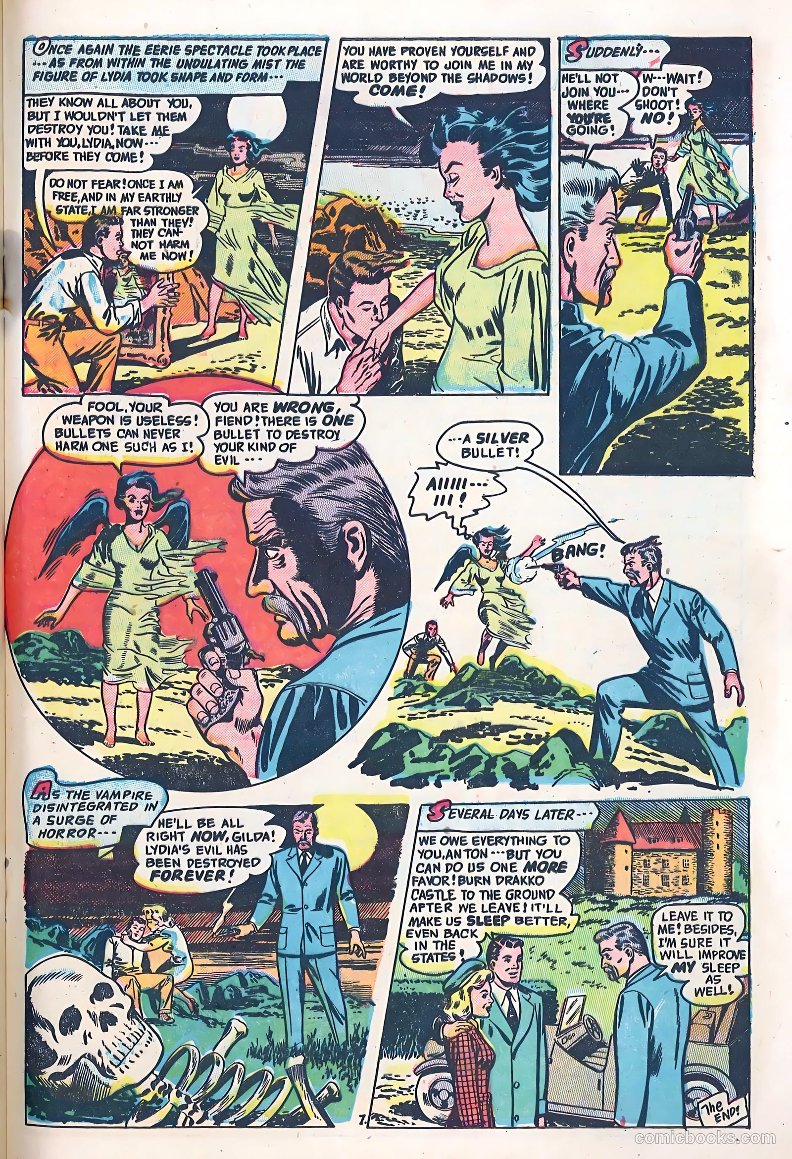 Adventures into the Unknown #43 (1953) — page 25 of 35