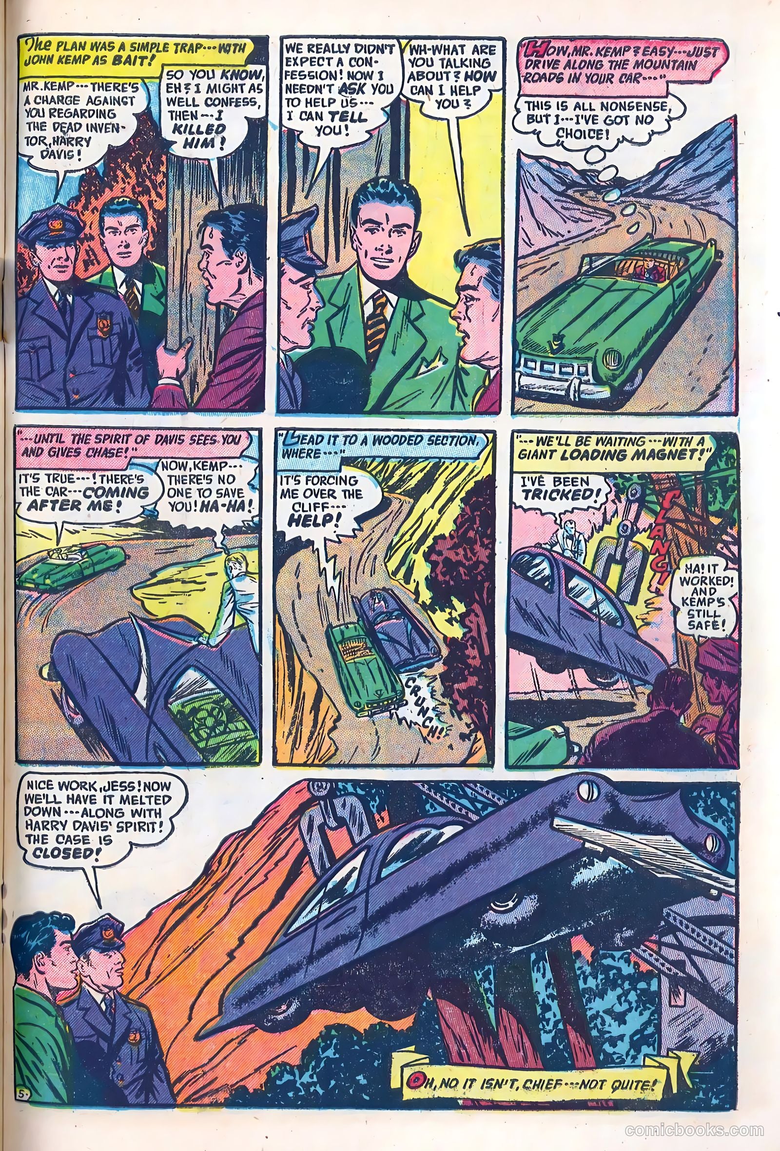 Adventures into the Unknown #43 (1953) — page 31 of 35