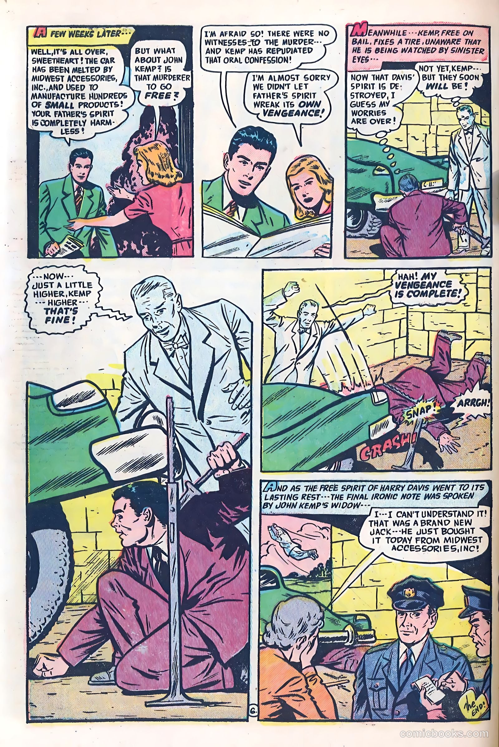 Adventures into the Unknown #43 (1953) — page 32 of 35