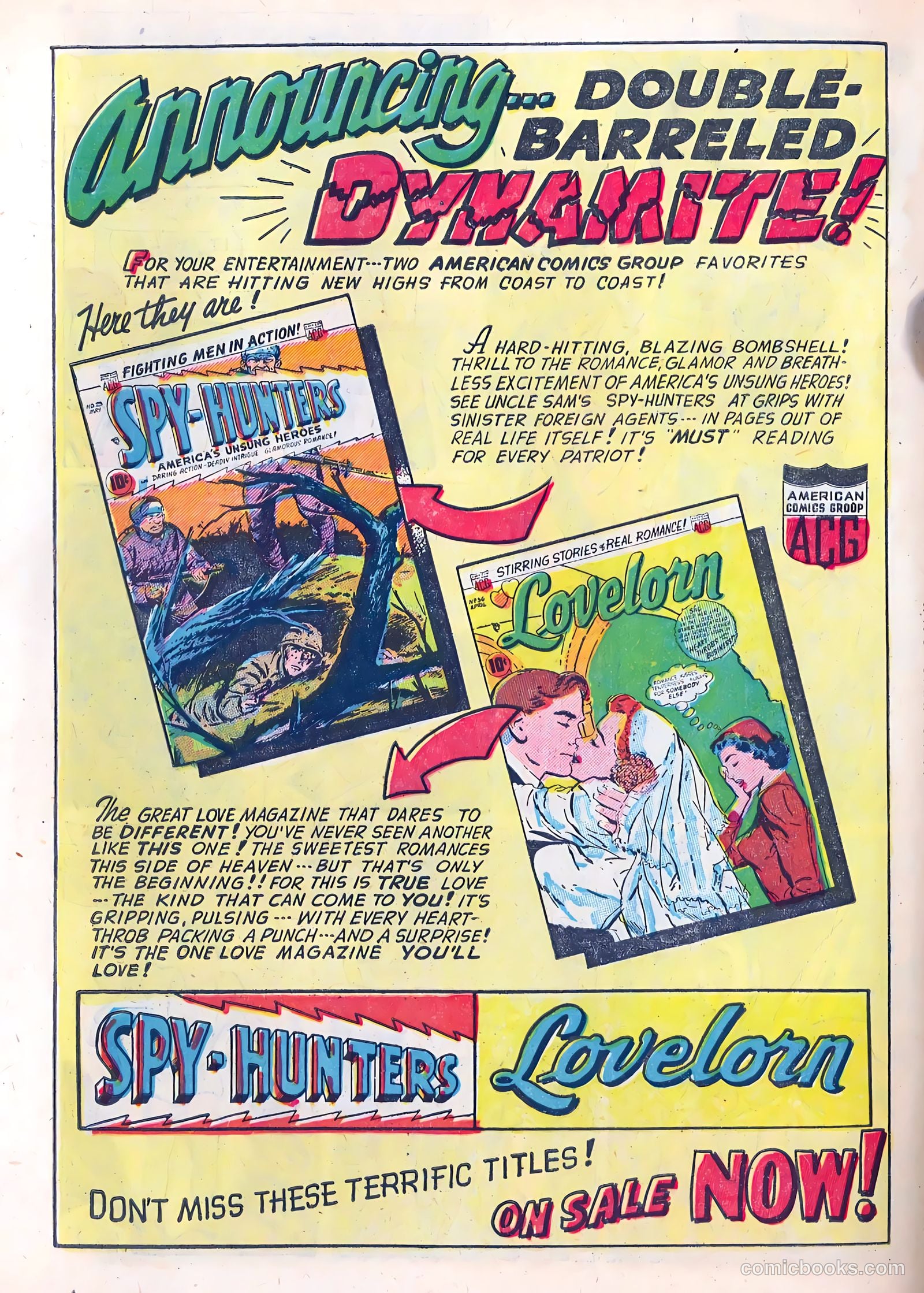 Adventures into the Unknown #43 (1953) — page 34 of 35