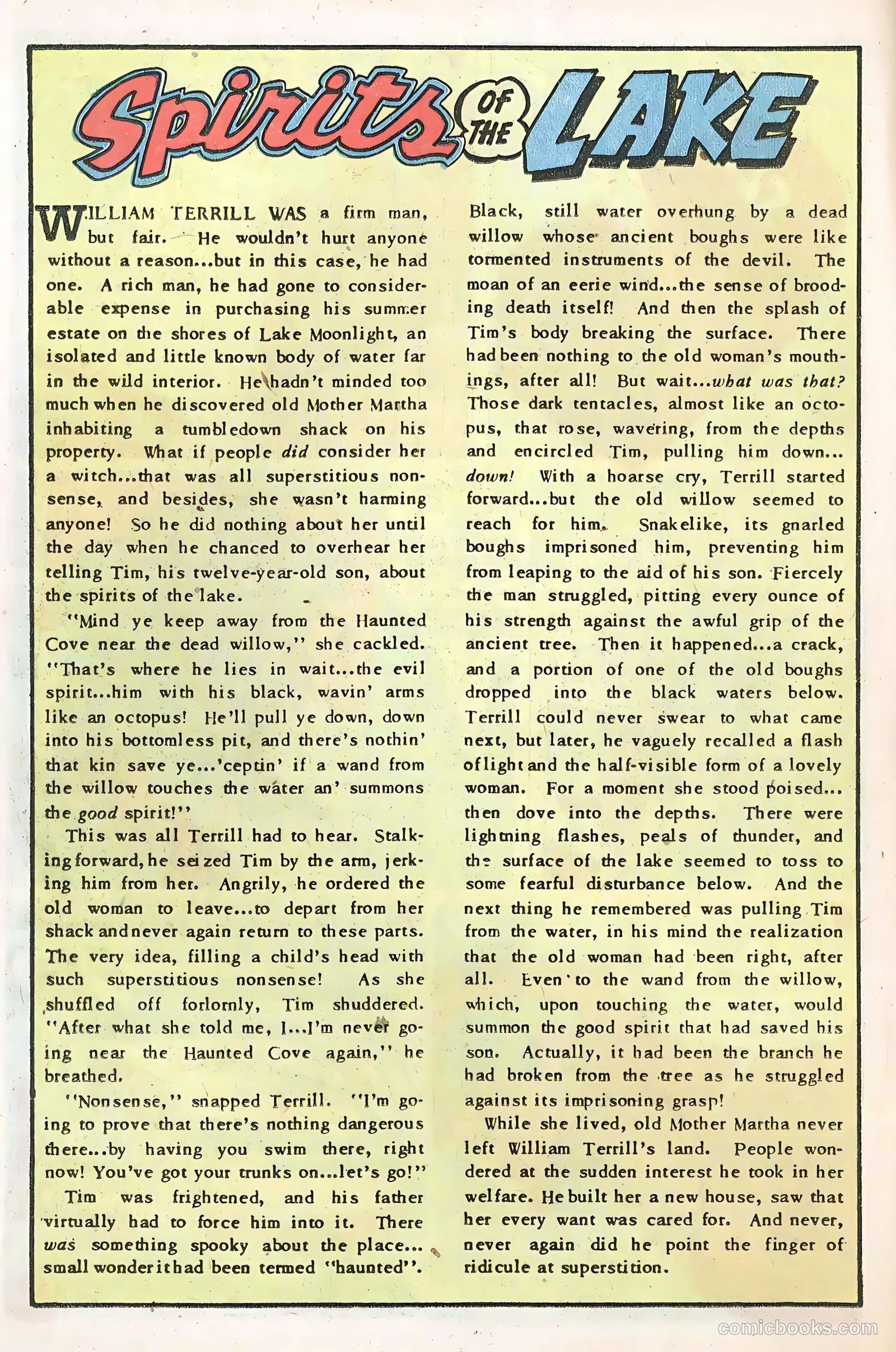 Adventures into the Unknown #44 (1953) — page 16 of 36