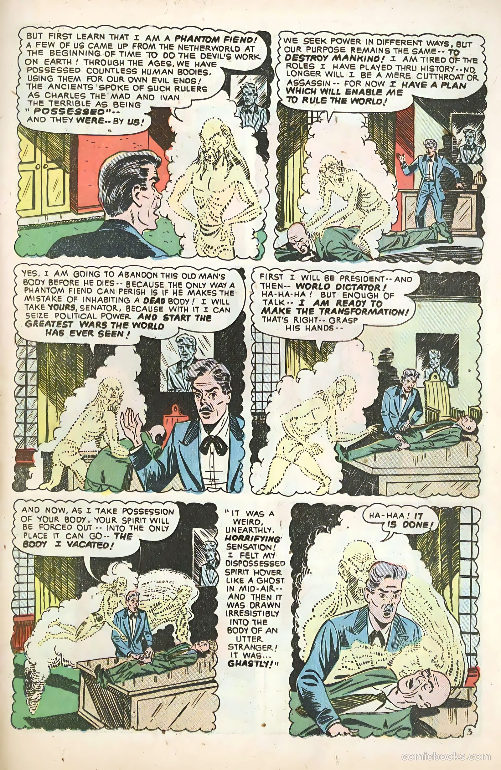 Adventures into the Unknown #44 (1953) — page 19 of 36