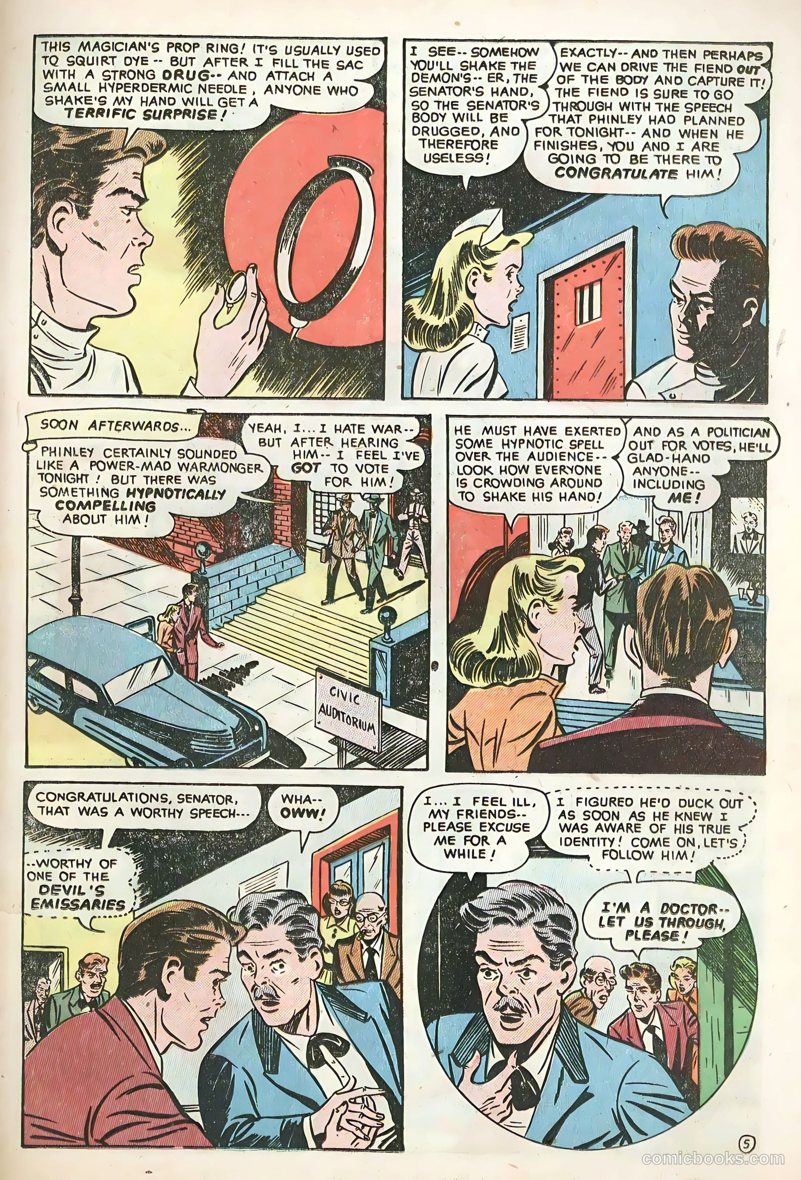 Adventures into the Unknown #44 (1953) — page 21 of 36